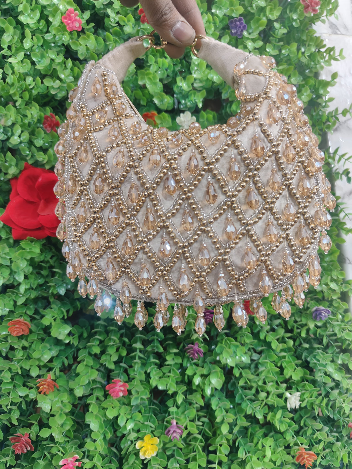 VRPS Moon Bags | Handcrafted Ethnic Bag | SWIS-4090 | Additional Angle