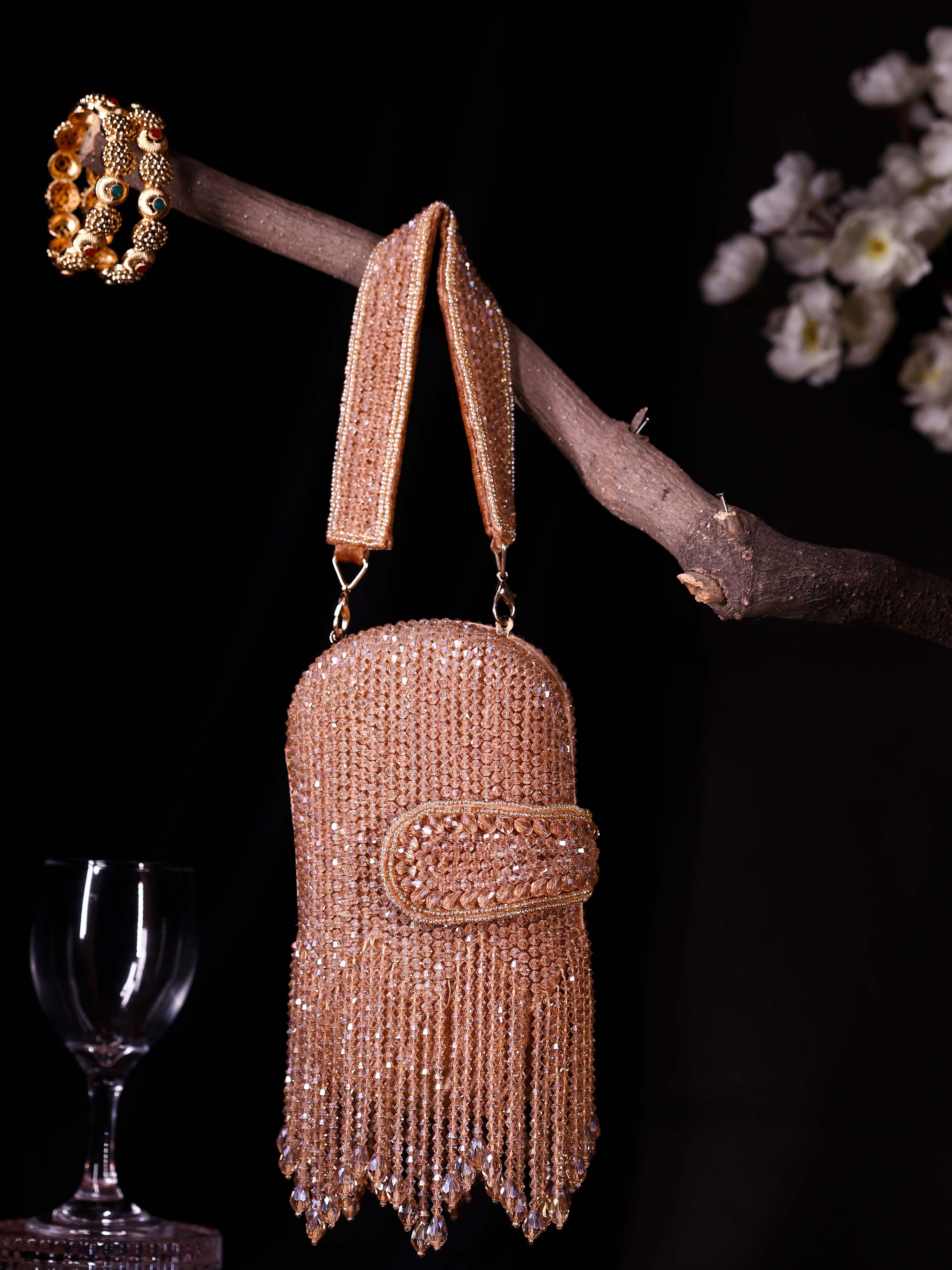 VRPS Embroidered Clutch | Handcrafted Ethnic Bag | SWIS-2119