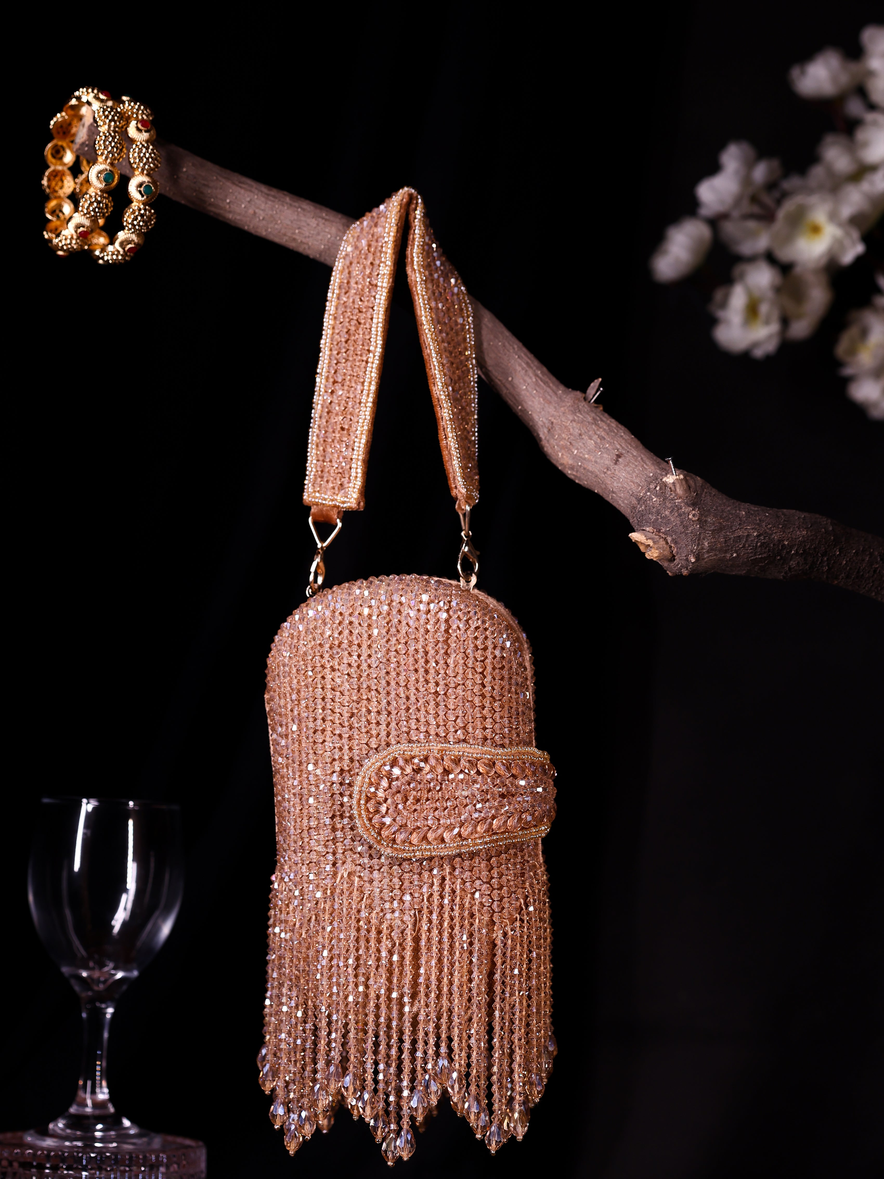 VRPS Embroidered Clutch | Handcrafted Ethnic Bag | SWIS-2119 | Additional Angle