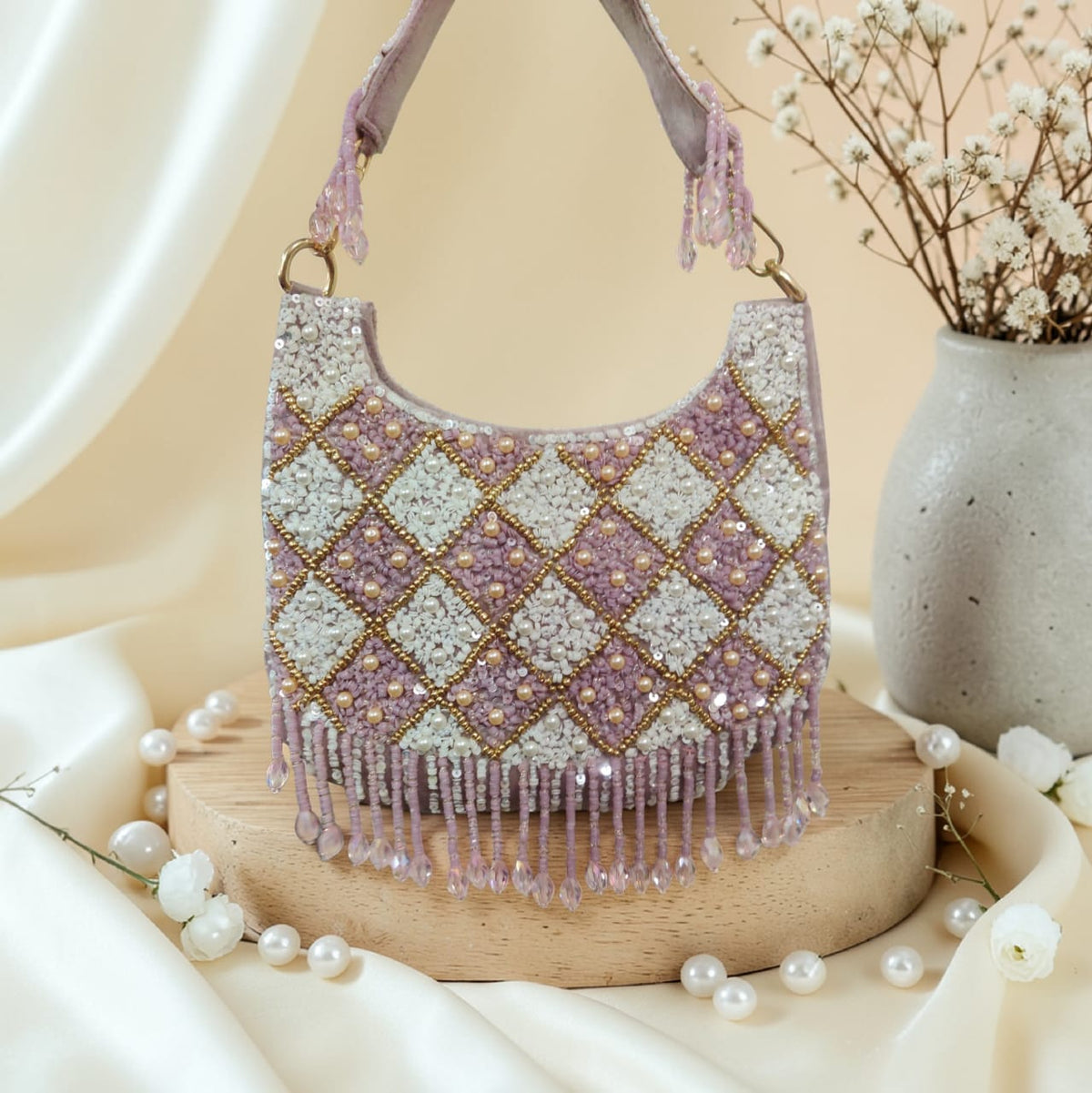 VRPS Embroidered Clutch | Handcrafted Ethnic Bag | SWIS-4169 | Additional Angle