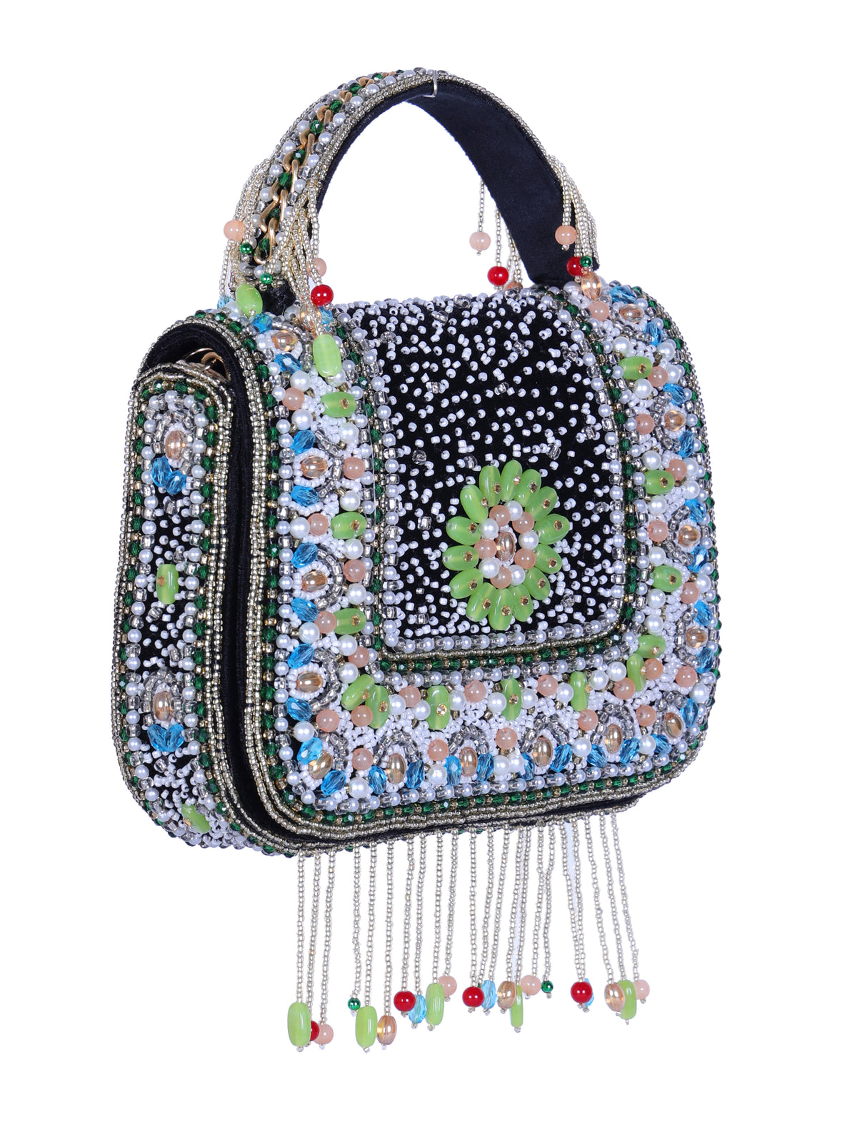 VRPS Flap Bag | Handcrafted Ethnic Bag | SWIS-1348 | Additional Angle