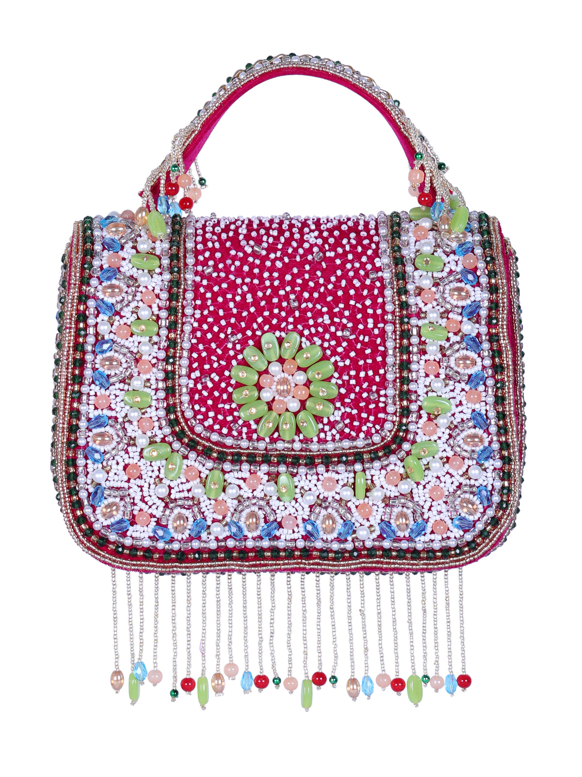 VRPS Flap Bag | Handcrafted Ethnic Bag | SWIS-1349 | Additional Angle