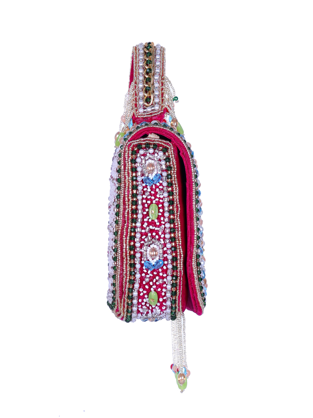 VRPS Flap Bag | Handcrafted Ethnic Bag | SWIS-1349 | Additional Angle