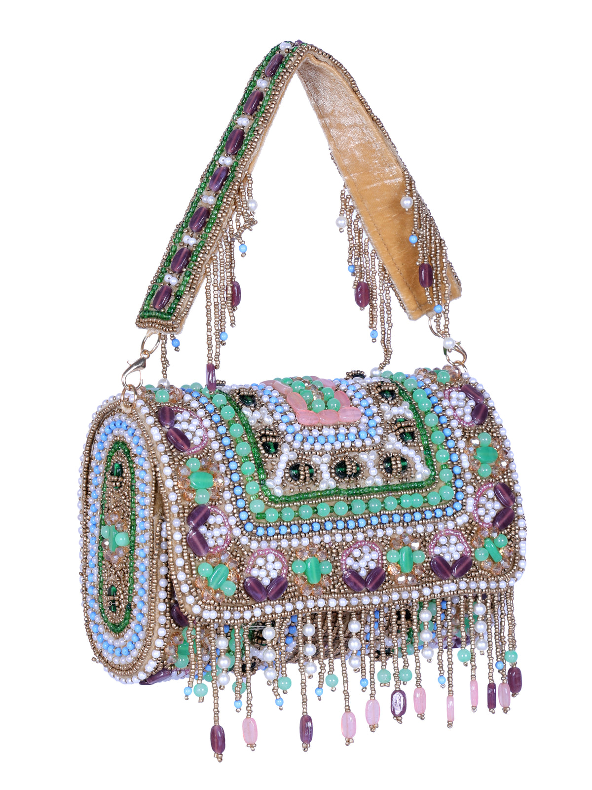 VRPS Flap Bag | Handcrafted Ethnic Bag | SWIS-1350 | Additional Angle