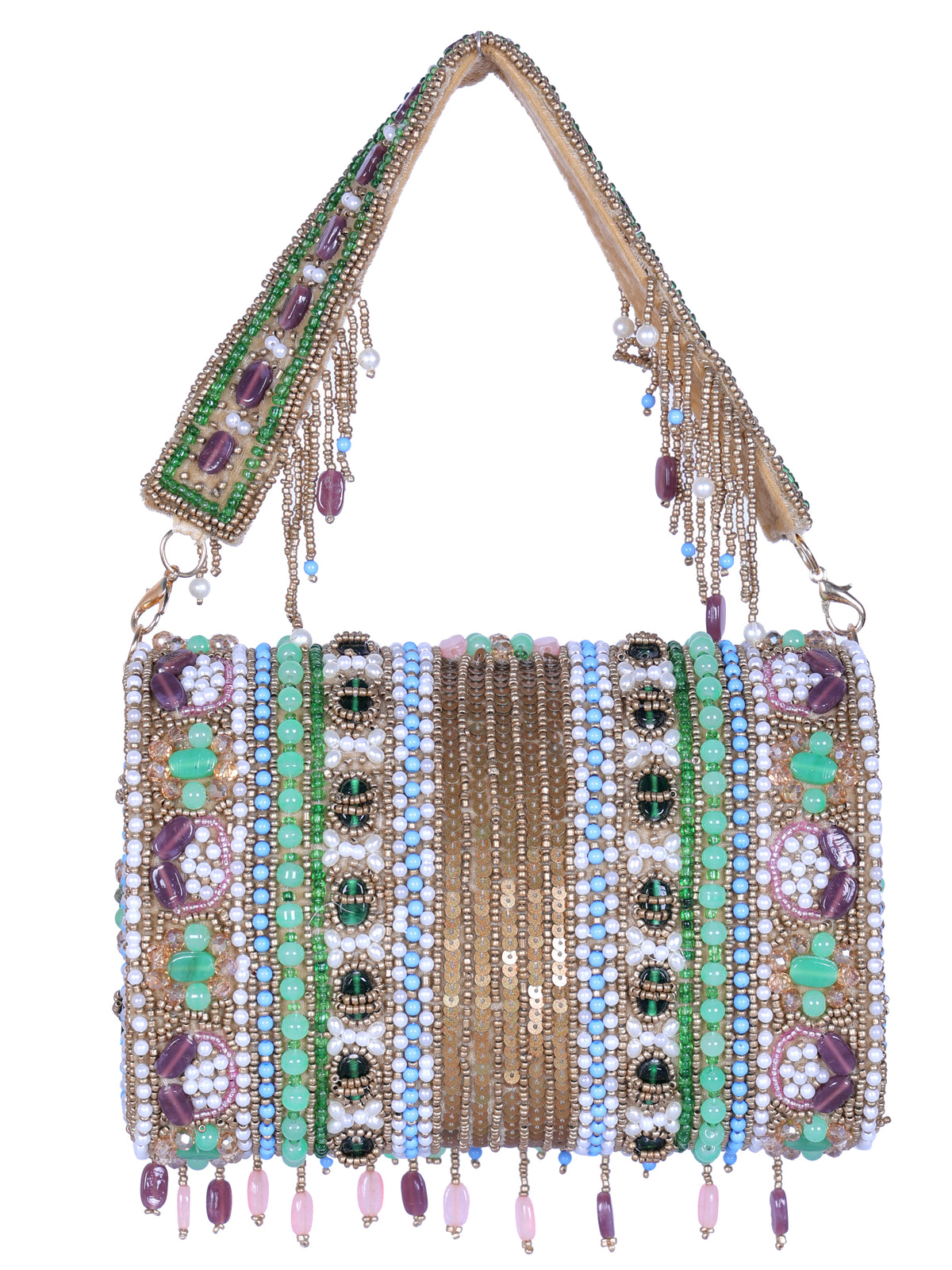 VRPS Flap Bag | Handcrafted Ethnic Bag | SWIS-1350 | Additional Angle