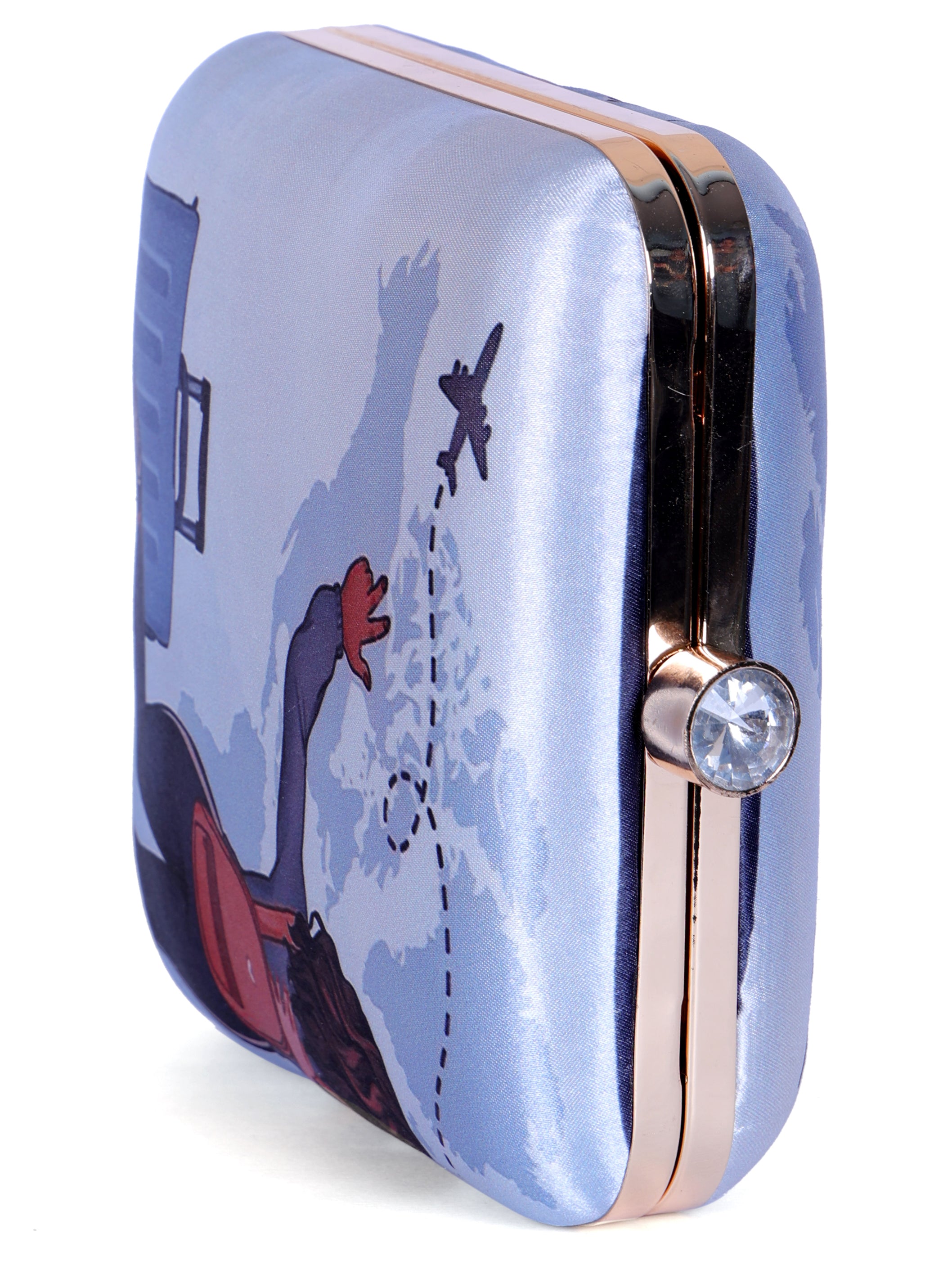 VRPS Printed Clutch | Handcrafted Ethnic Bag | SWIS-1311 | Additional Angle