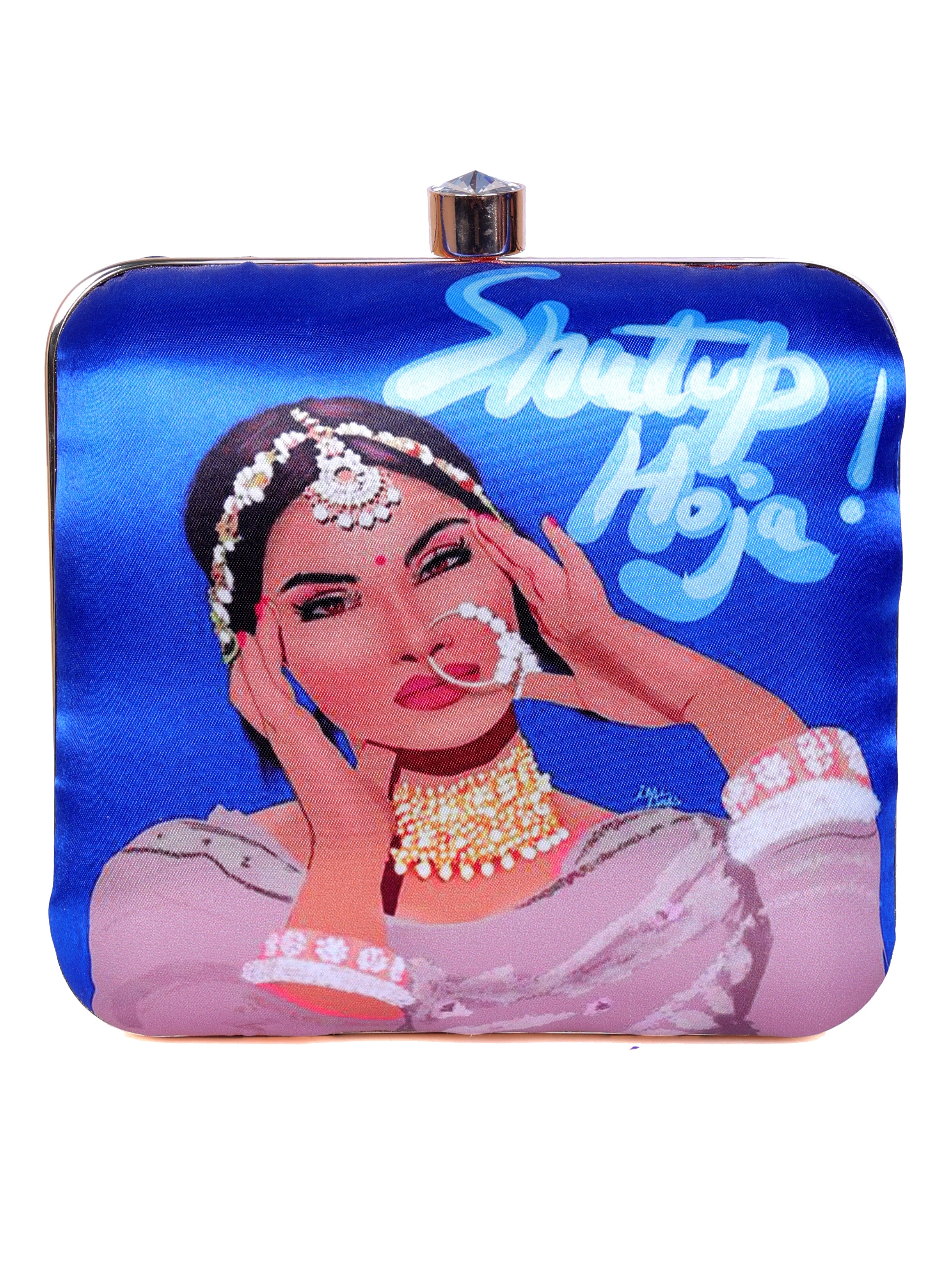 VRPS Printed Clutch | Handcrafted Ethnic Bag | SWIS-1314