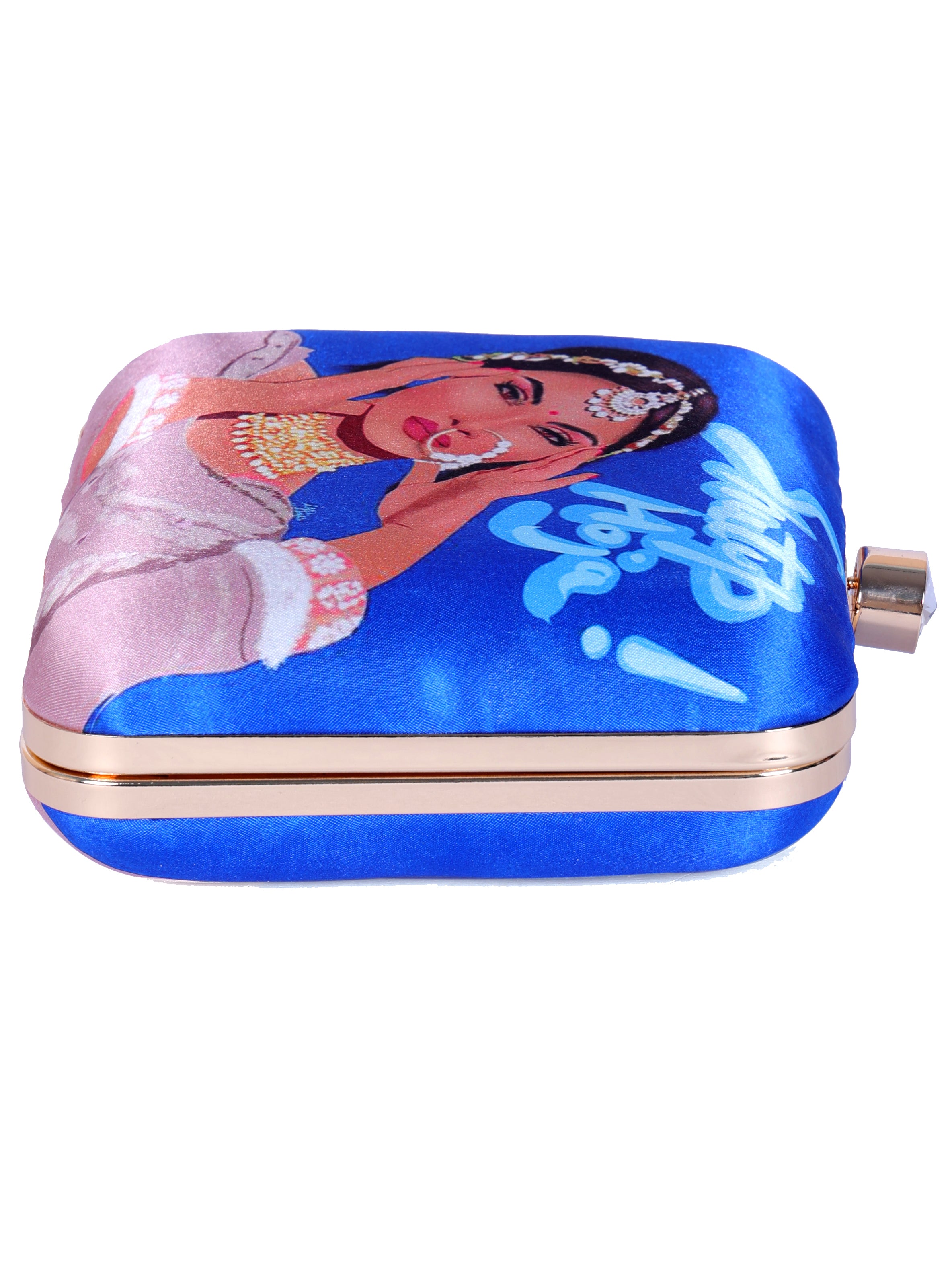 VRPS Printed Clutch | Handcrafted Ethnic Bag | SWIS-1314 | Additional Angle