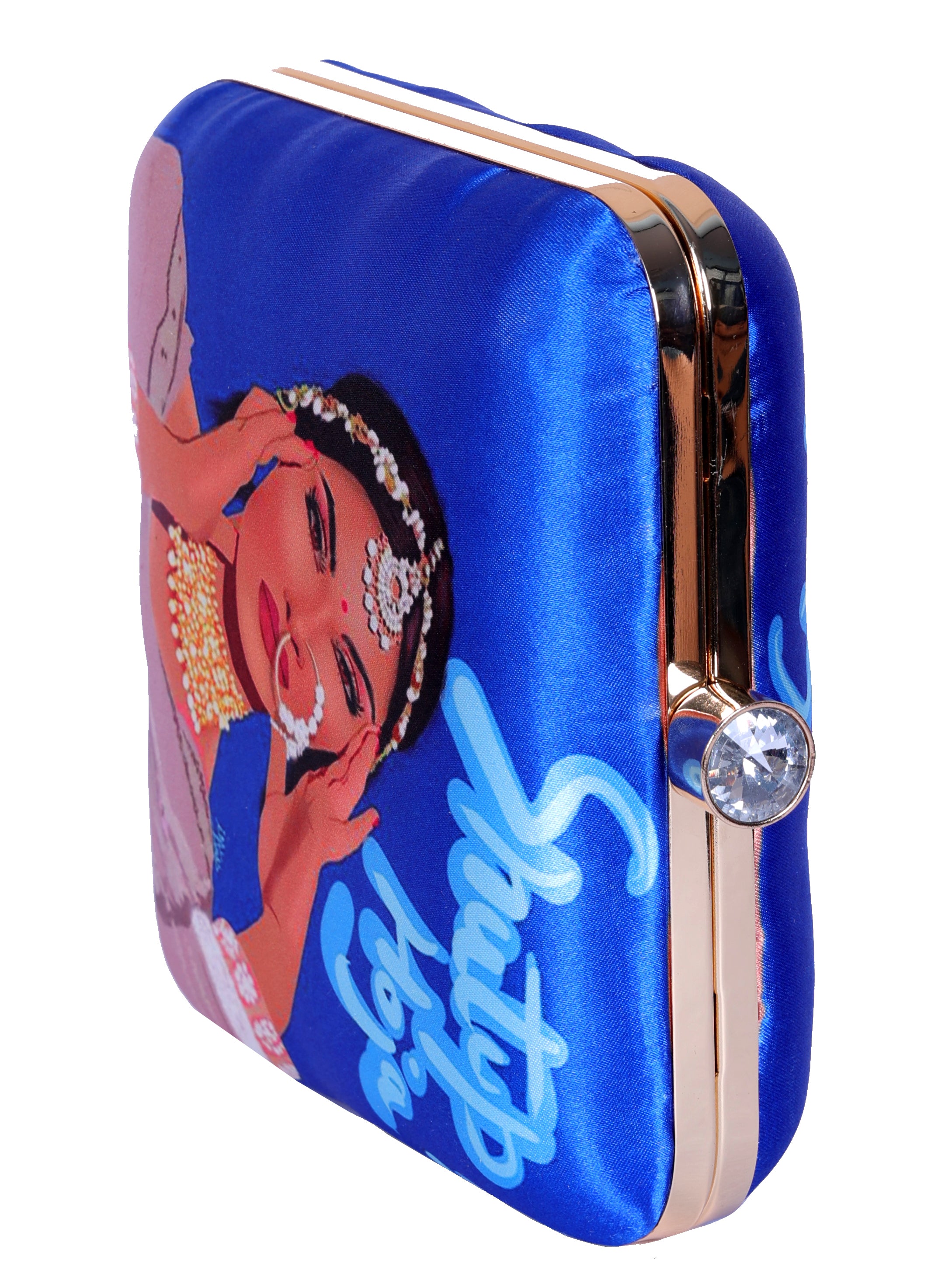 VRPS Printed Clutch | Handcrafted Ethnic Bag | SWIS-1314 | Additional Angle
