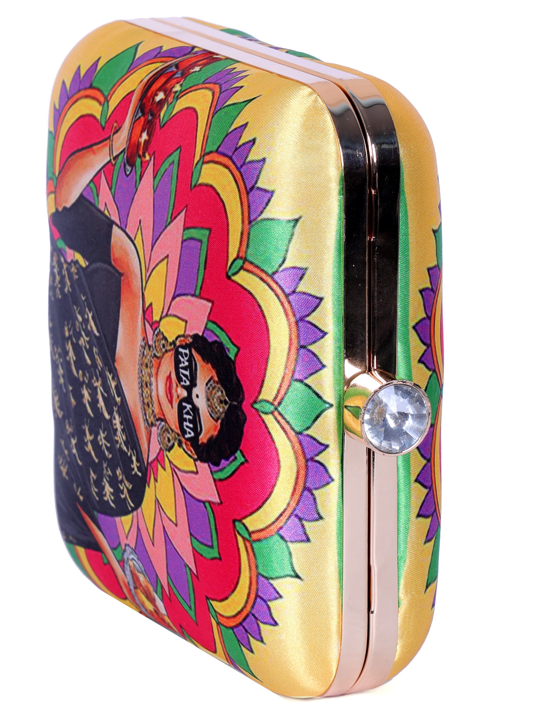 VRPS Printed Clutch | Handcrafted Ethnic Bag | SWIS-1316 | Additional Angle