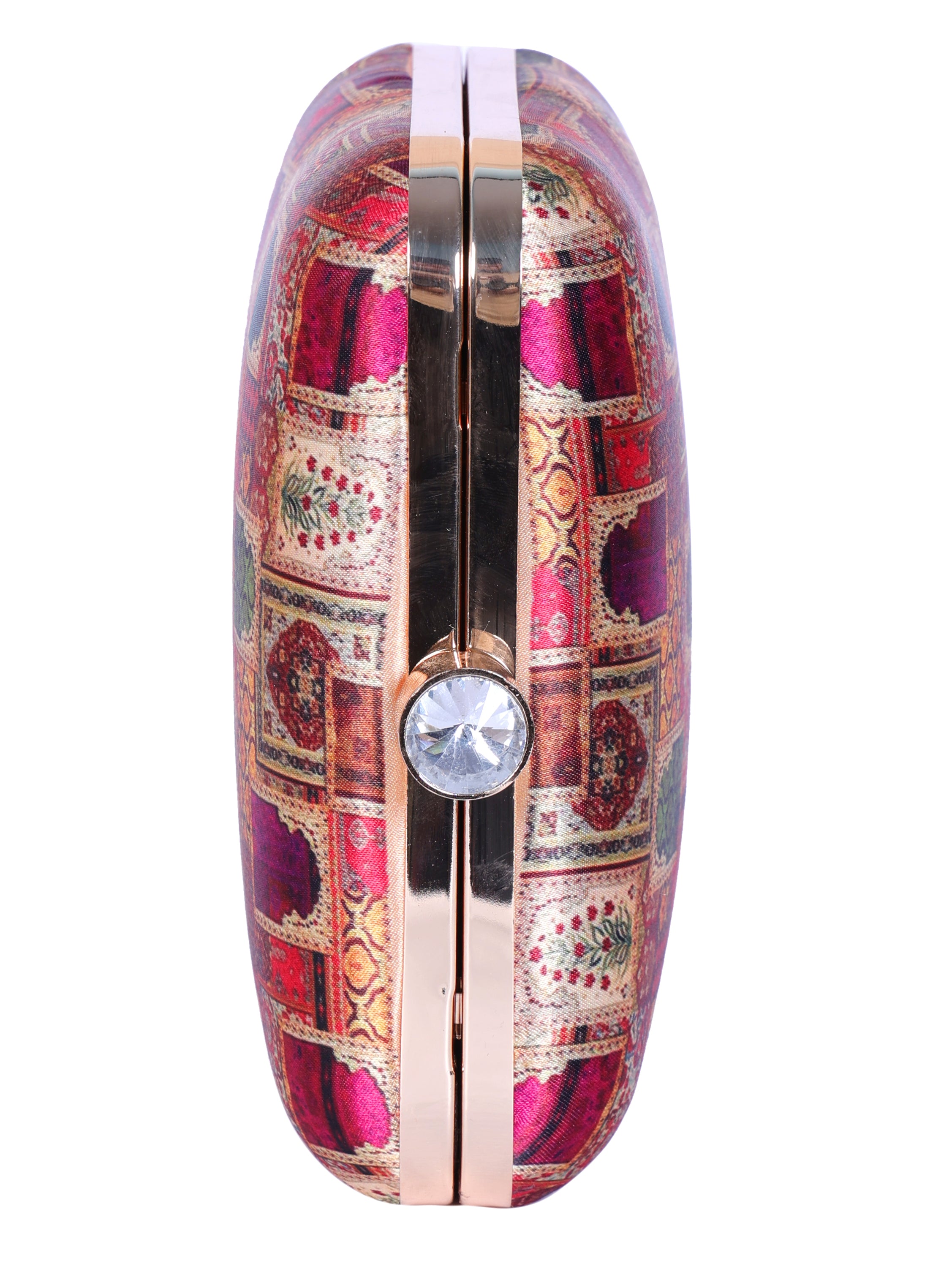 VRPS Printed Clutch | Handcrafted Ethnic Bag | SWIS-1317 | Additional Angle
