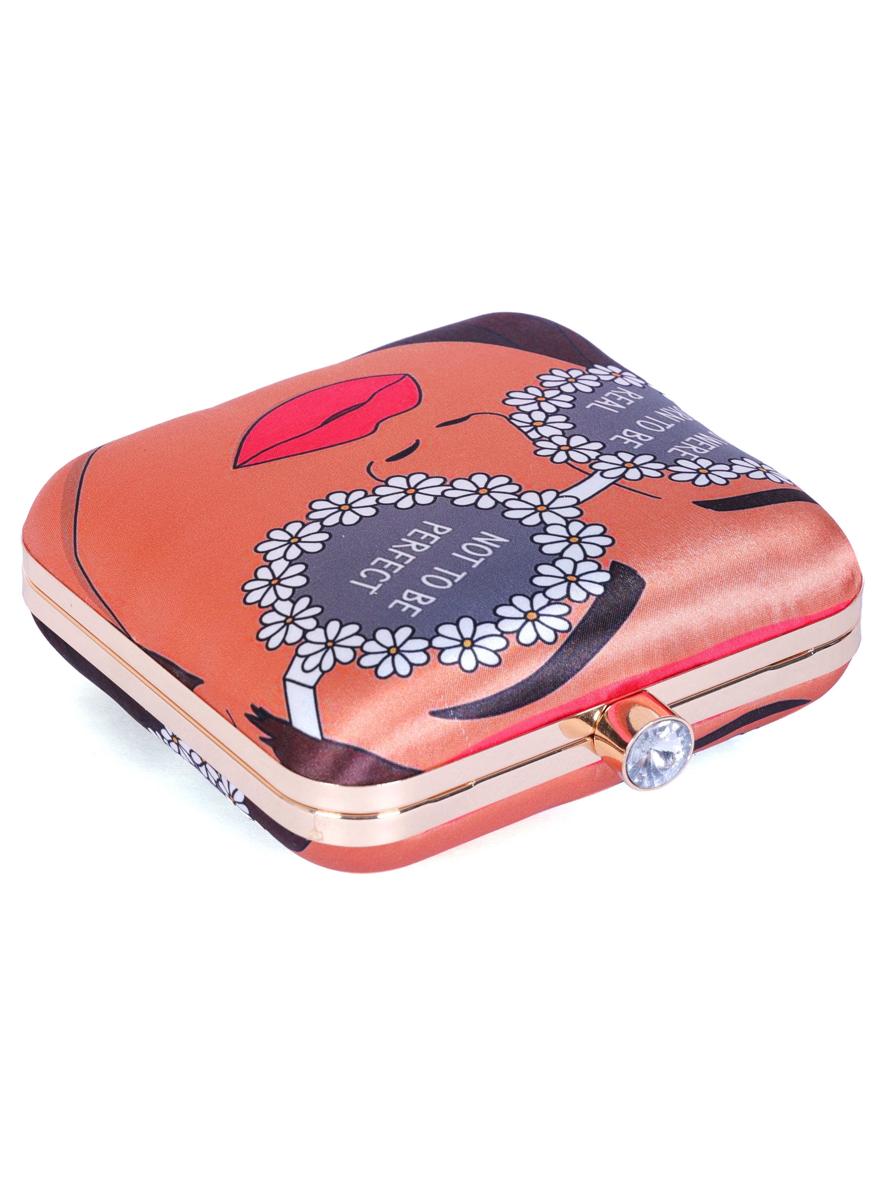 VRPS Printed Clutch | Handcrafted Ethnic Bag | SWIS-1318 | Additional Angle