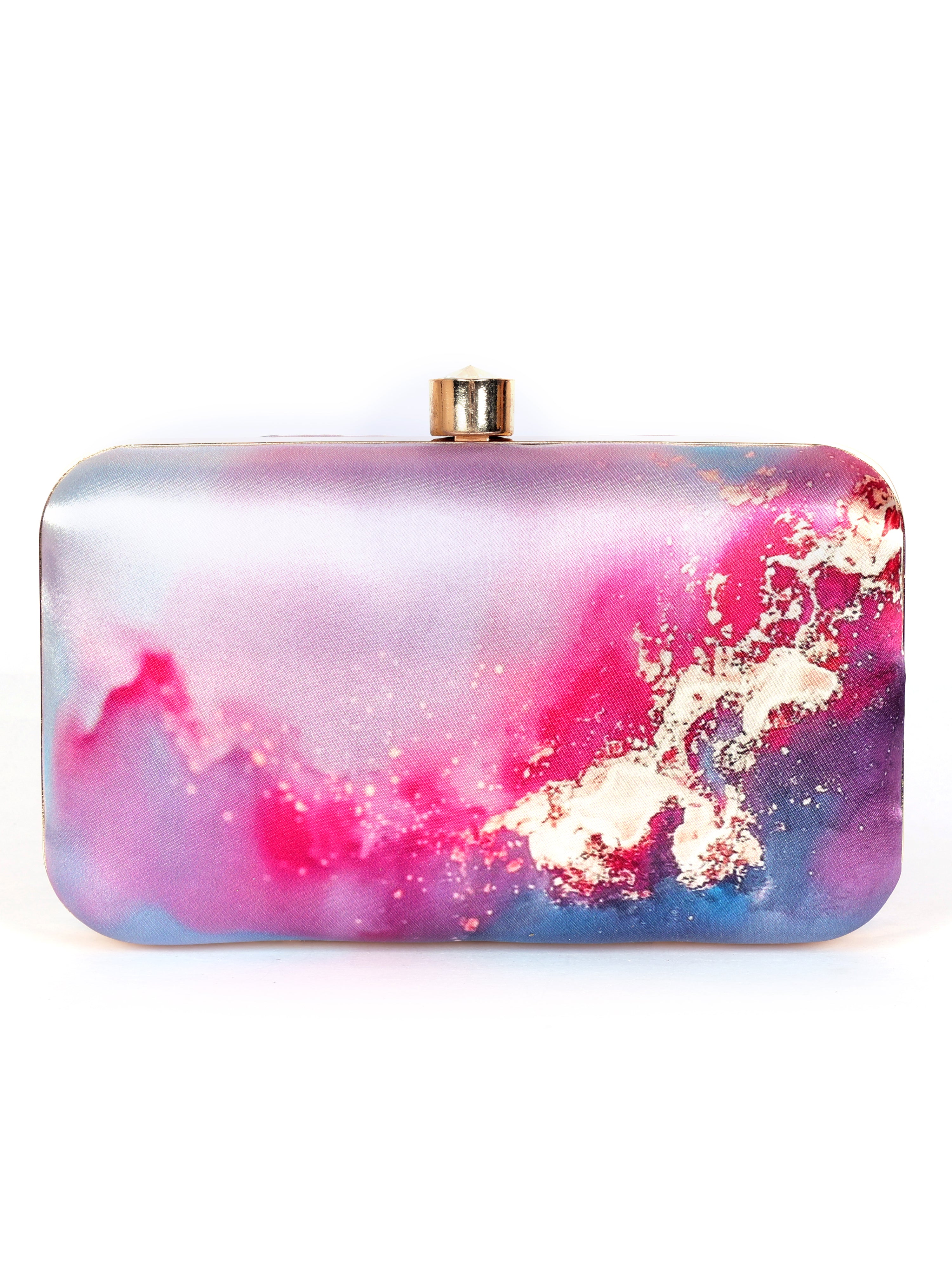 VRPS Printed Clutch | Handcrafted Ethnic Bag | SWIS-1323 | Additional Angle
