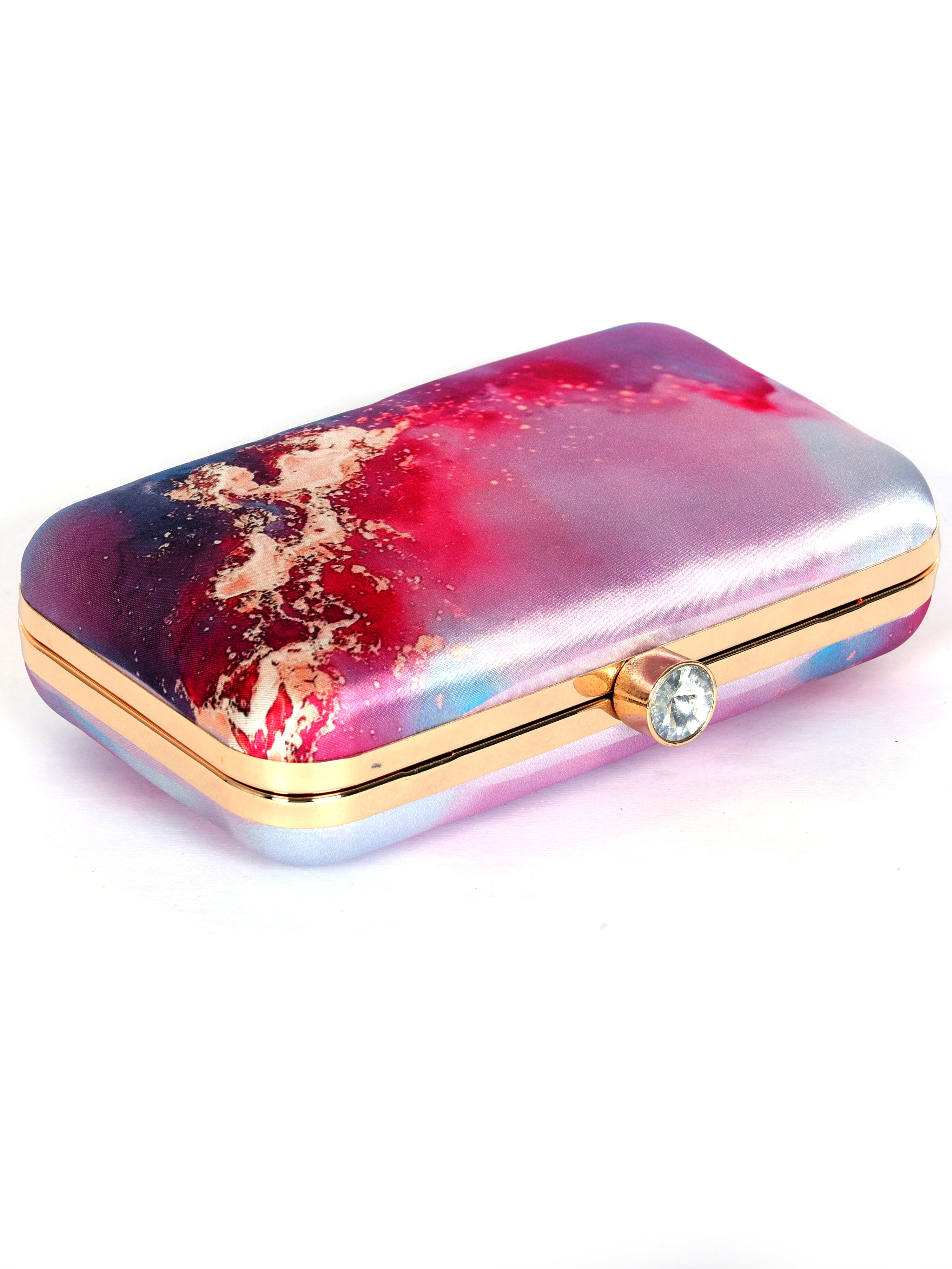 VRPS Printed Clutch | Handcrafted Ethnic Bag | SWIS-1323 | Additional Angle
