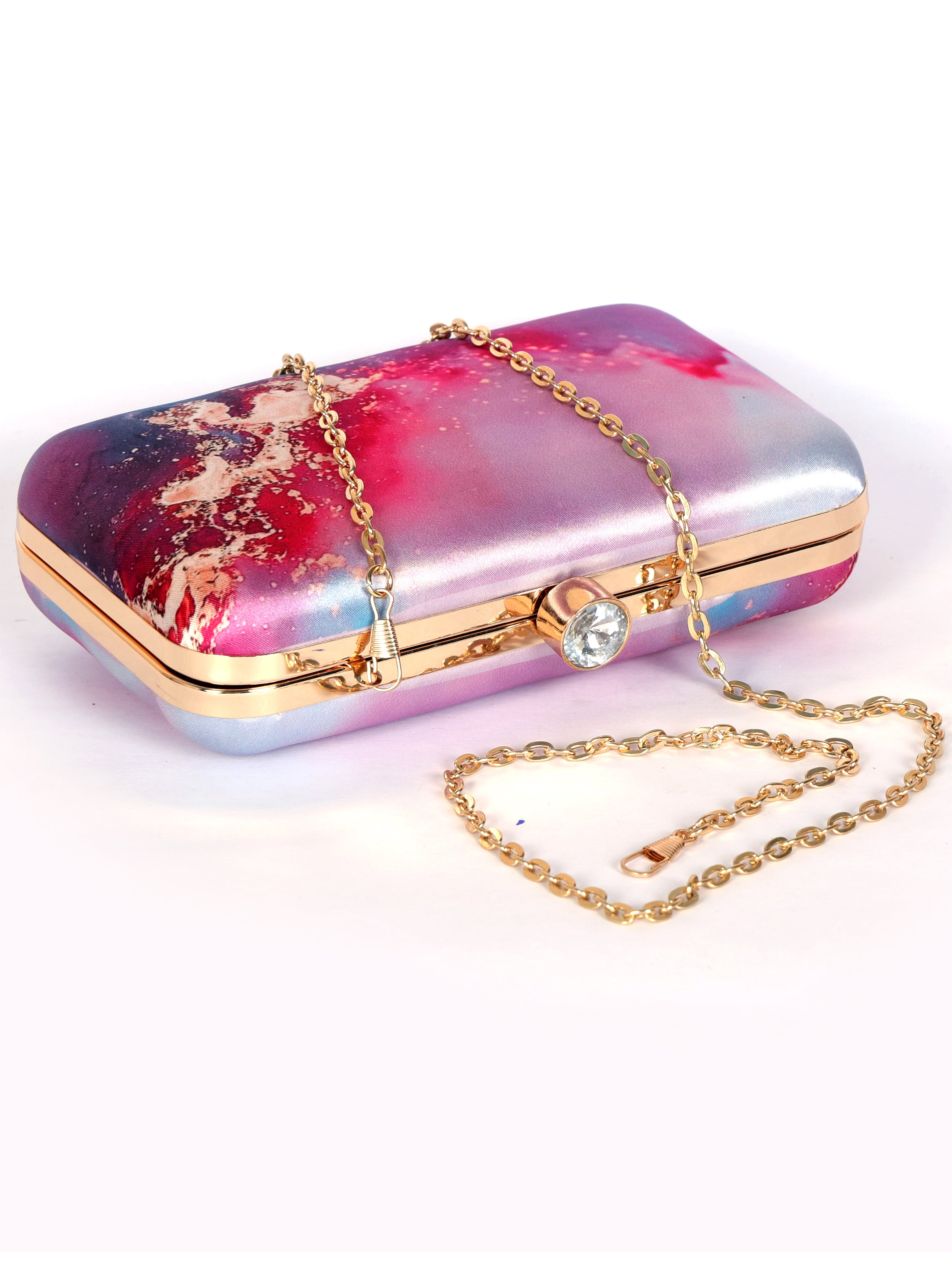 VRPS Printed Clutch | Handcrafted Ethnic Bag | SWIS-1323 | Additional Angle
