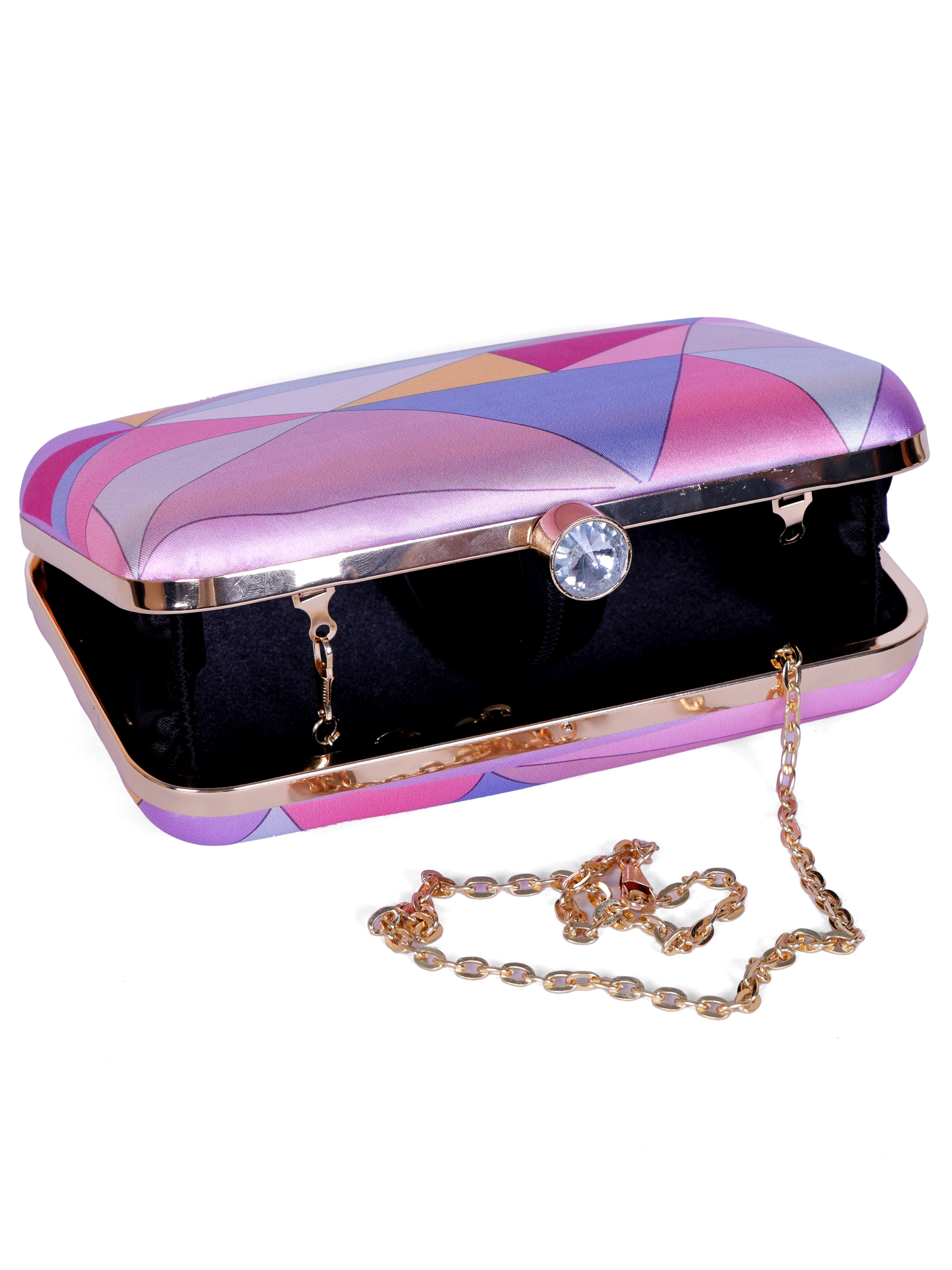 VRPS Printed Clutch | Handcrafted Ethnic Bag | SWIS-1324 | Additional Angle