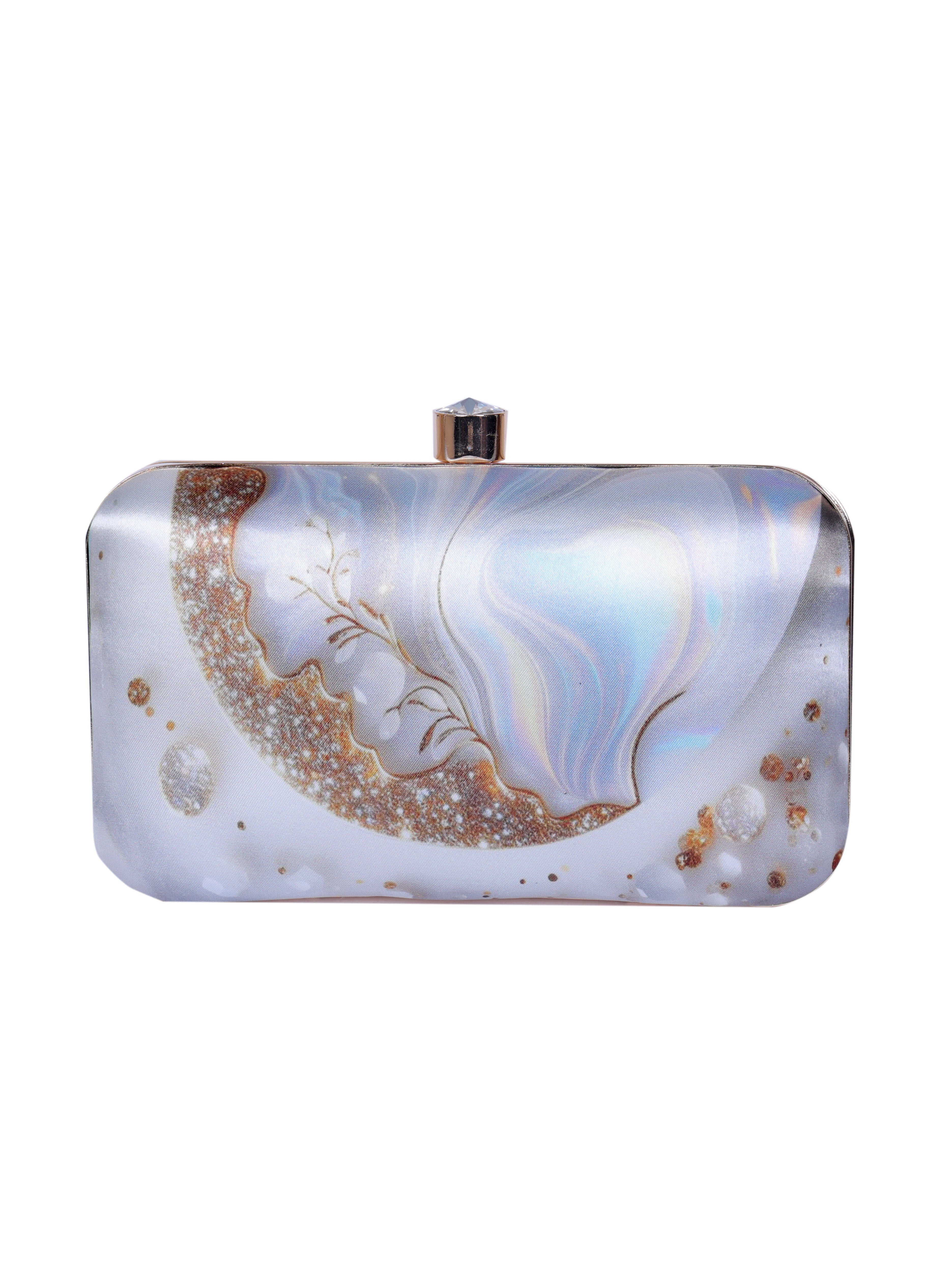 VRPS Printed Clutch | Handcrafted Ethnic Bag | SWIS-1326 | Additional Angle