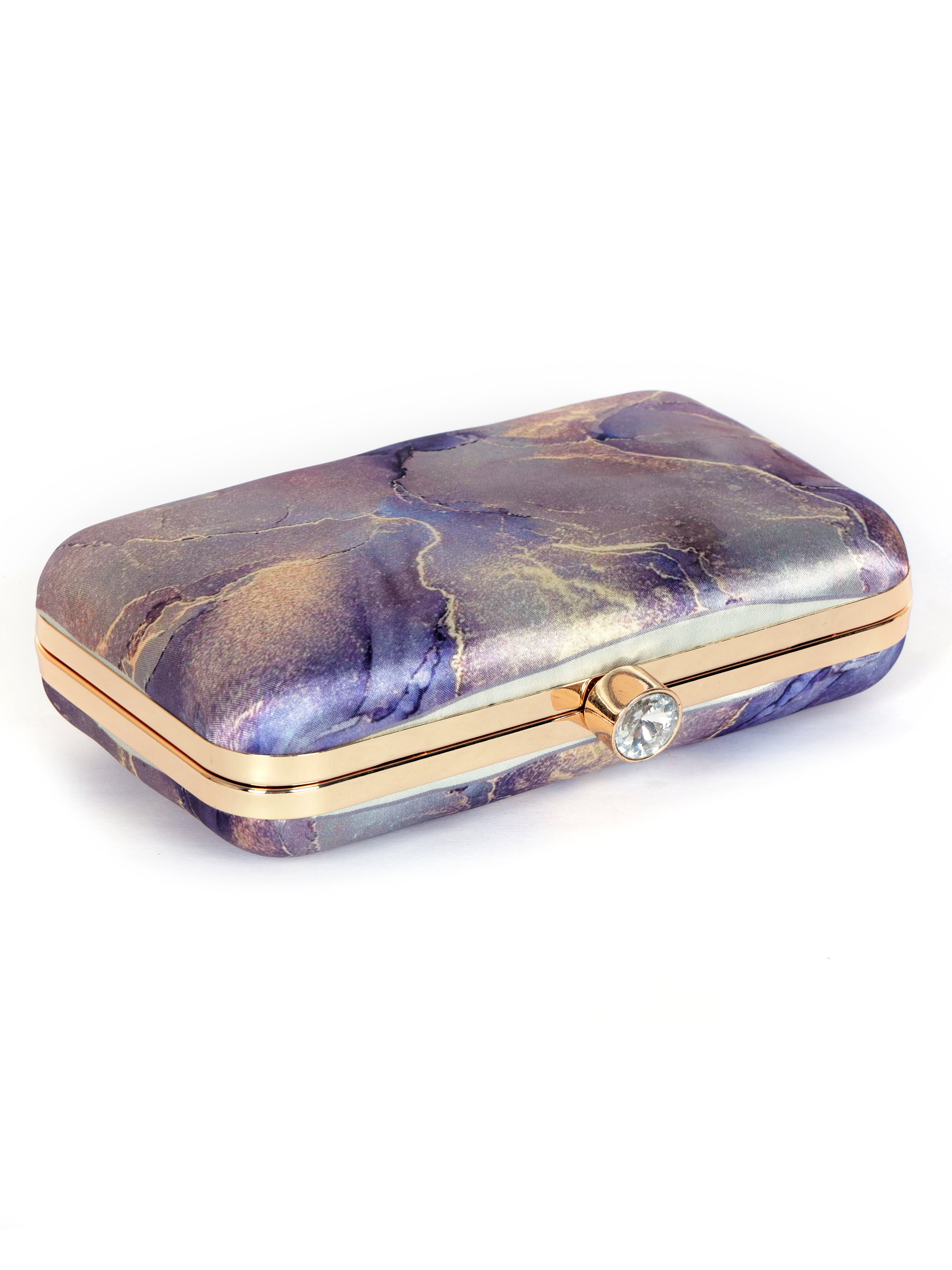 VRPS Printed Clutch | Handcrafted Ethnic Bag | SWIS-1327 | Additional Angle