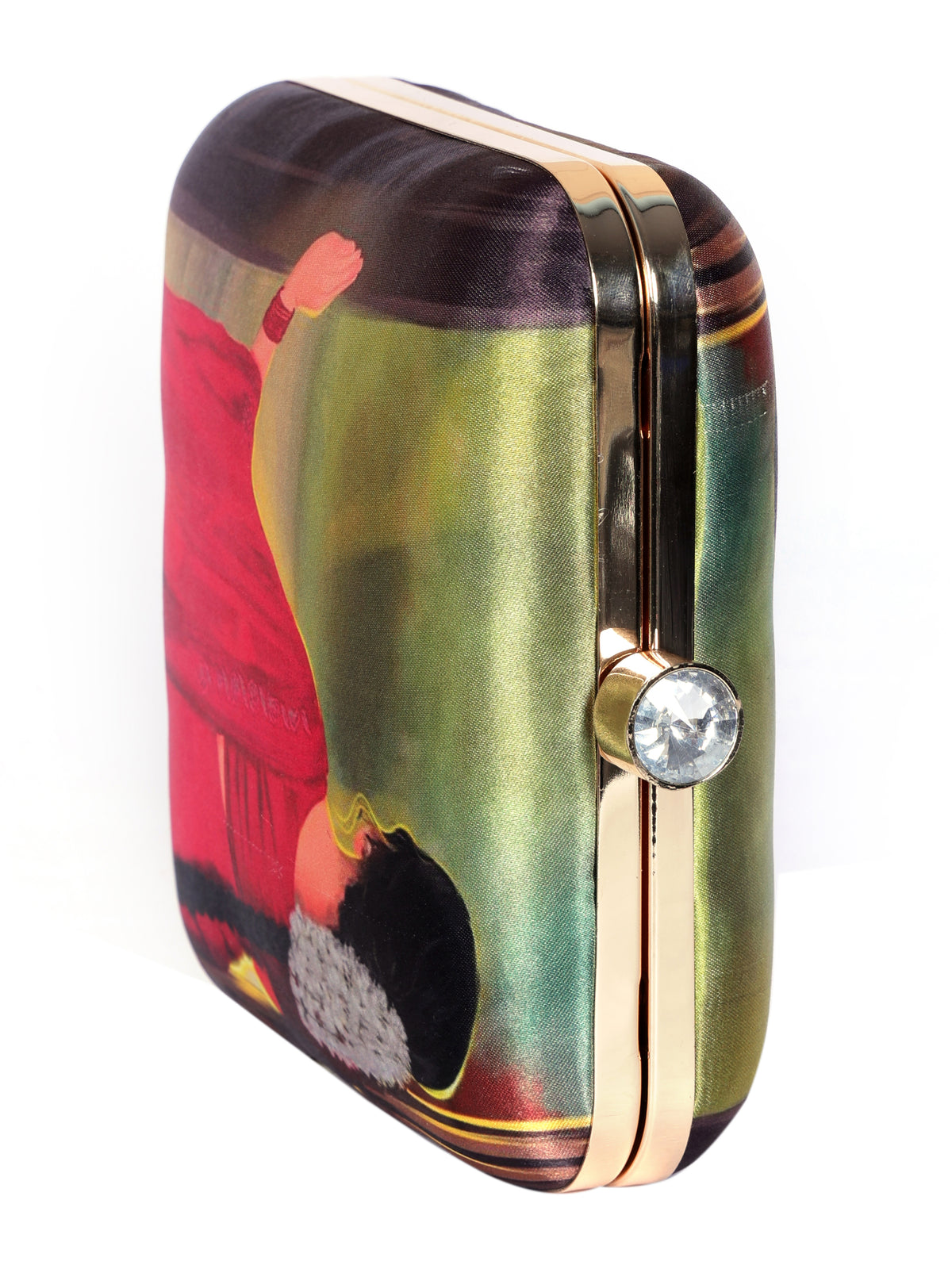VRPS Printed Clutch | Handcrafted Ethnic Bag | SWIS-1329 | Additional Angle
