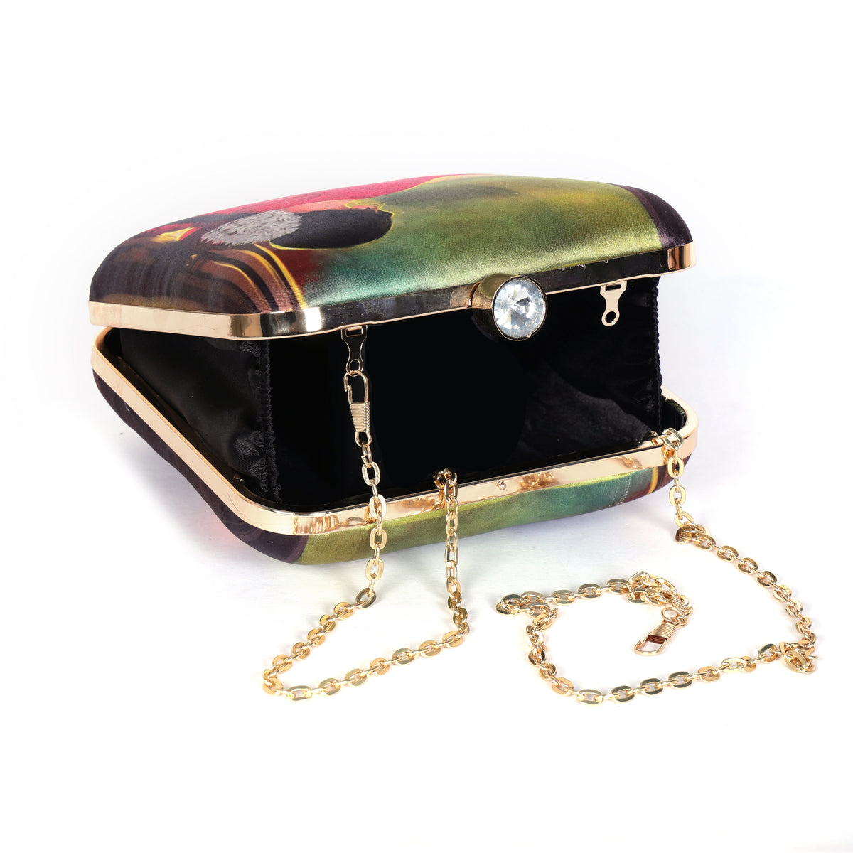 VRPS Printed Clutch | Handcrafted Ethnic Bag | SWIS-1329 | Additional Angle