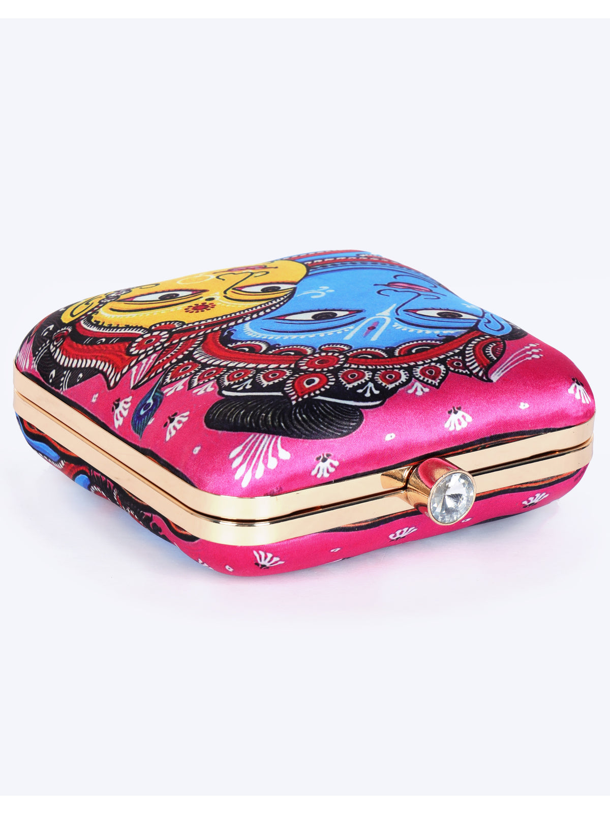 VRPS Printed Clutch | Handcrafted Ethnic Bag | SWIS-1335 | Additional Angle