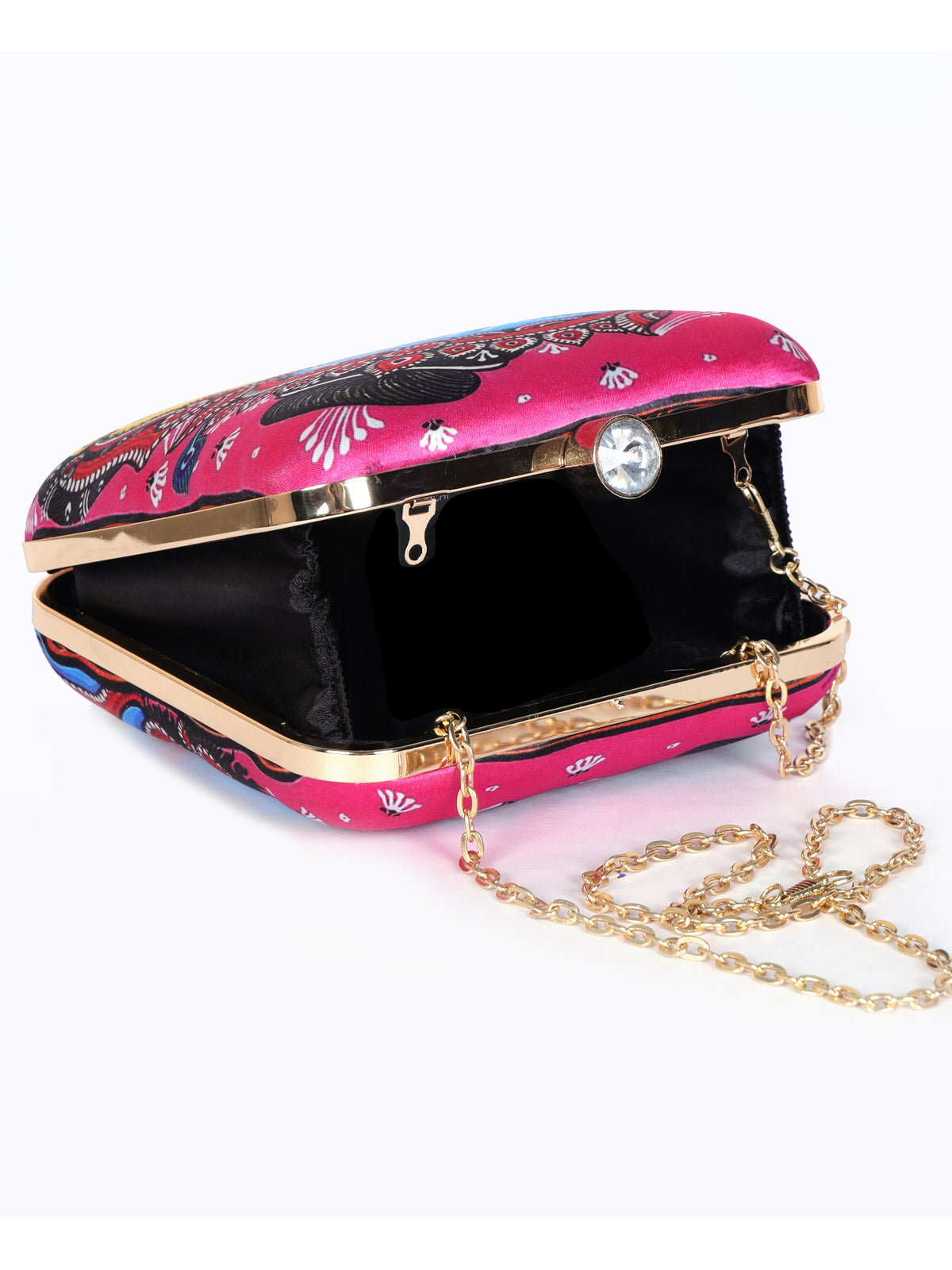 VRPS Printed Clutch | Handcrafted Ethnic Bag | SWIS-1335 | Additional Angle