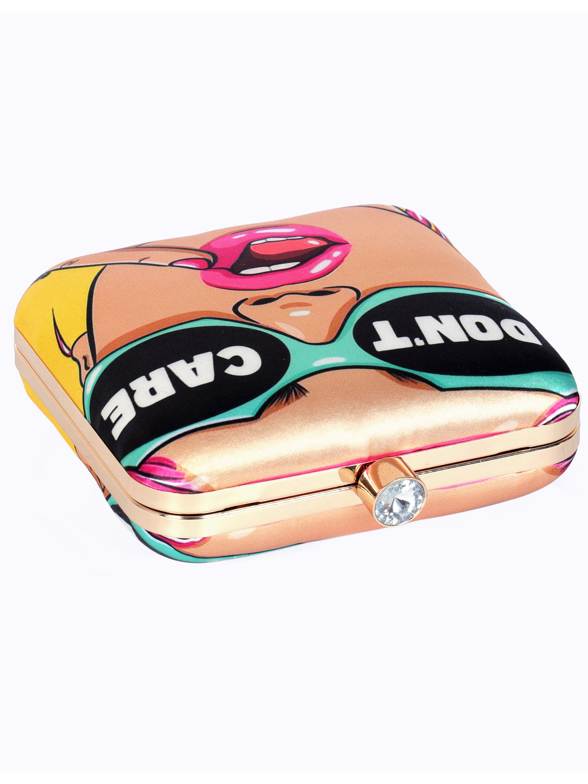 VRPS Printed Clutch | Handcrafted Ethnic Bag | SWIS-1337 | Additional Angle
