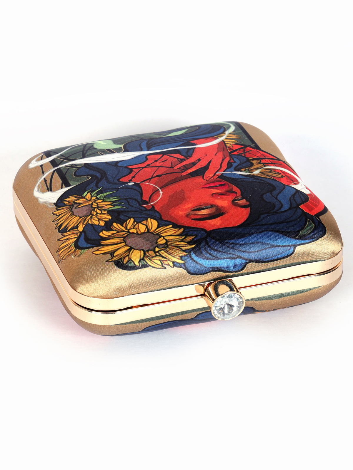 VRPS Printed Clutch | Handcrafted Ethnic Bag | SWIS-1338 | Additional Angle