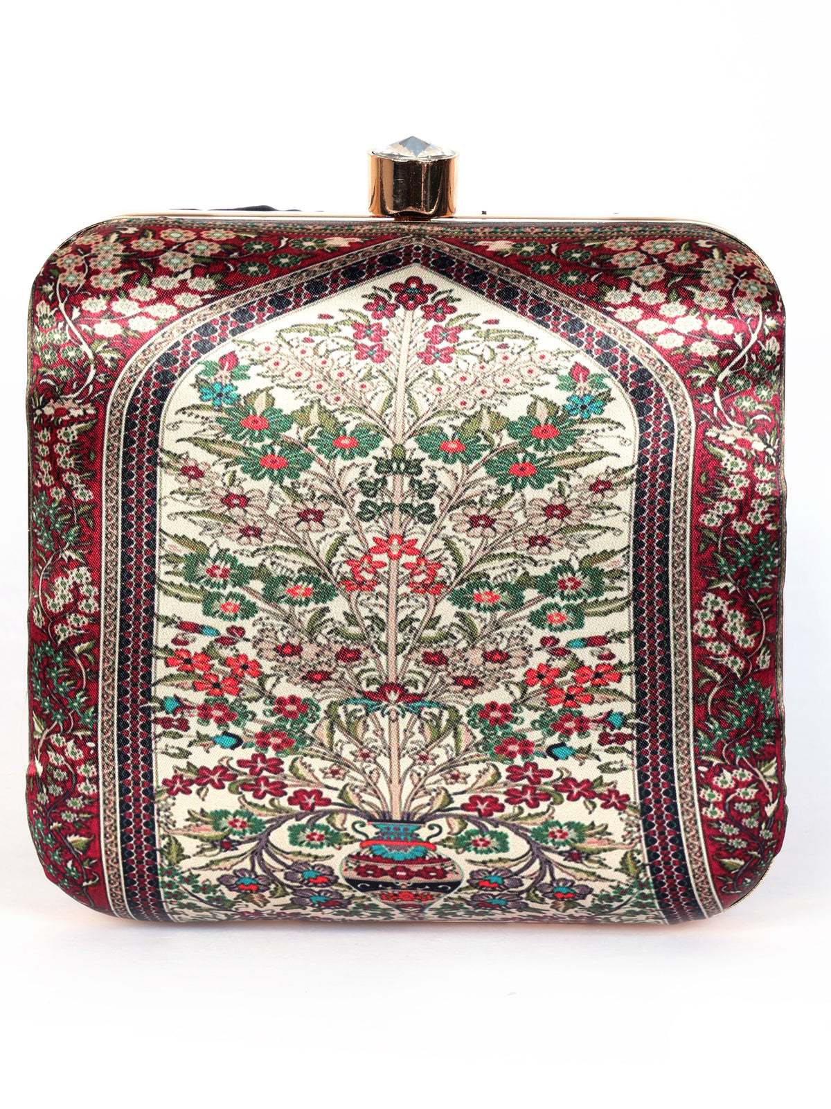 VRPS Printed Clutch | Handcrafted Ethnic Bag | SWIS-1339 | Additional Angle