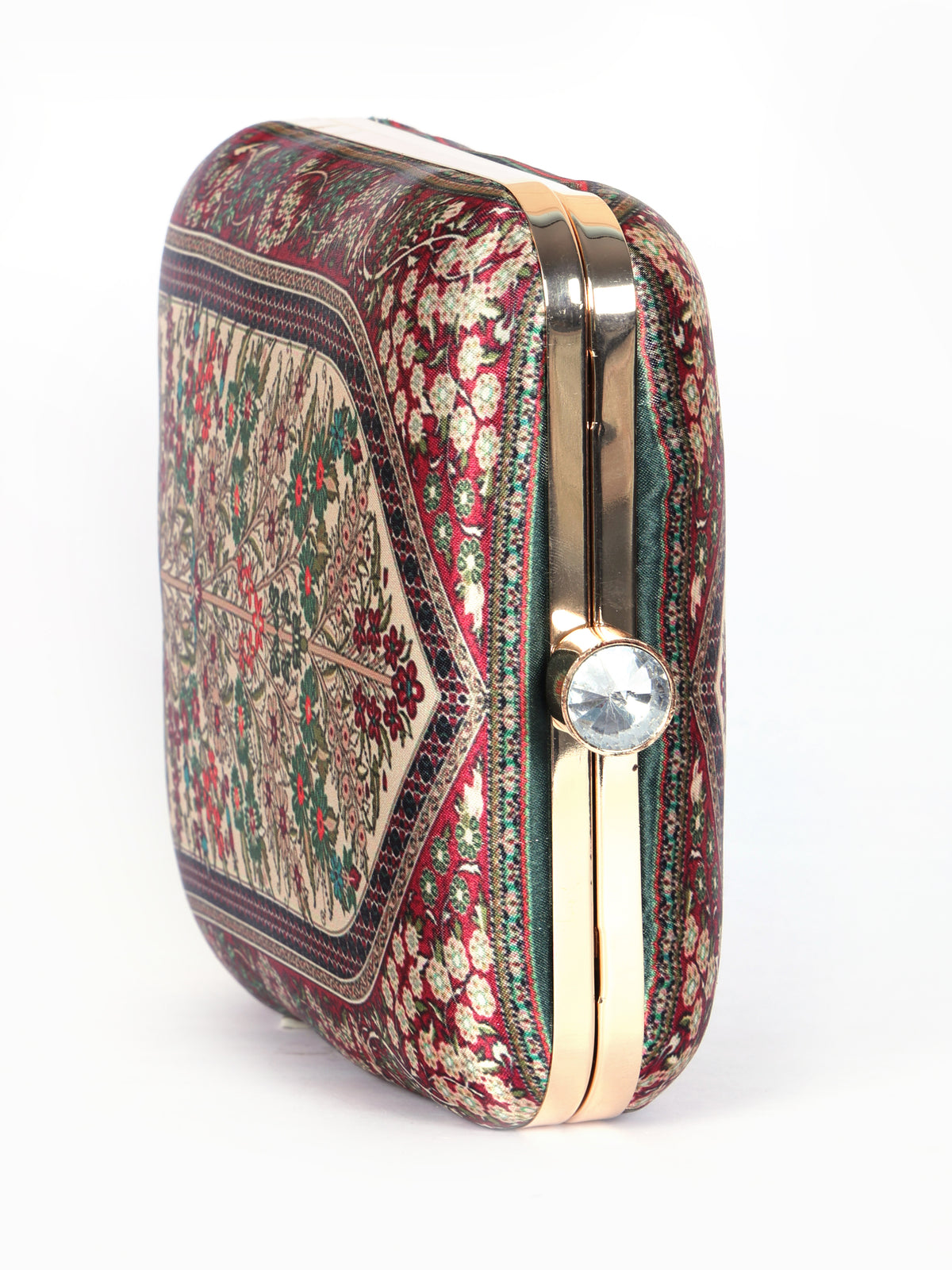 VRPS Printed Clutch | Handcrafted Ethnic Bag | SWIS-1339 | Additional Angle