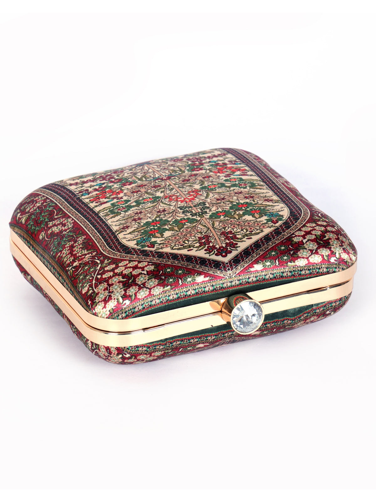 VRPS Printed Clutch | Handcrafted Ethnic Bag | SWIS-1339 | Additional Angle