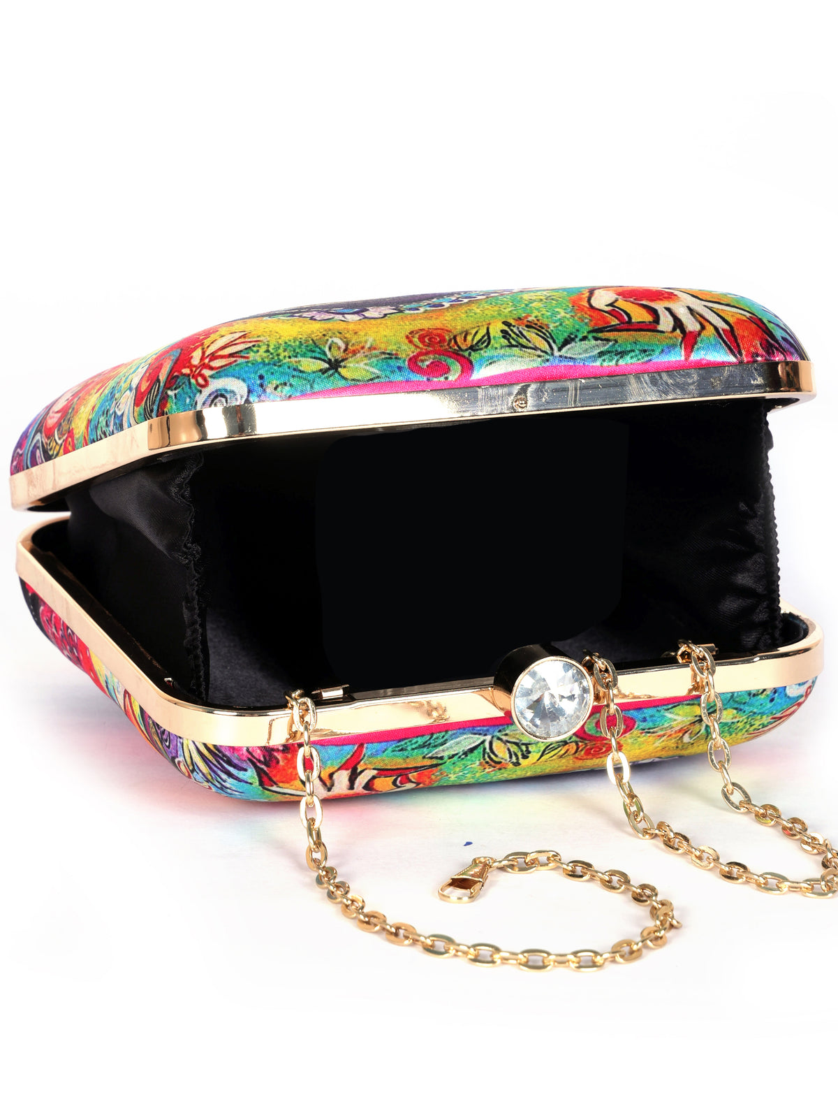 VRPS Printed Clutch | Handcrafted Ethnic Bag | SWIS-1341 | Additional Angle