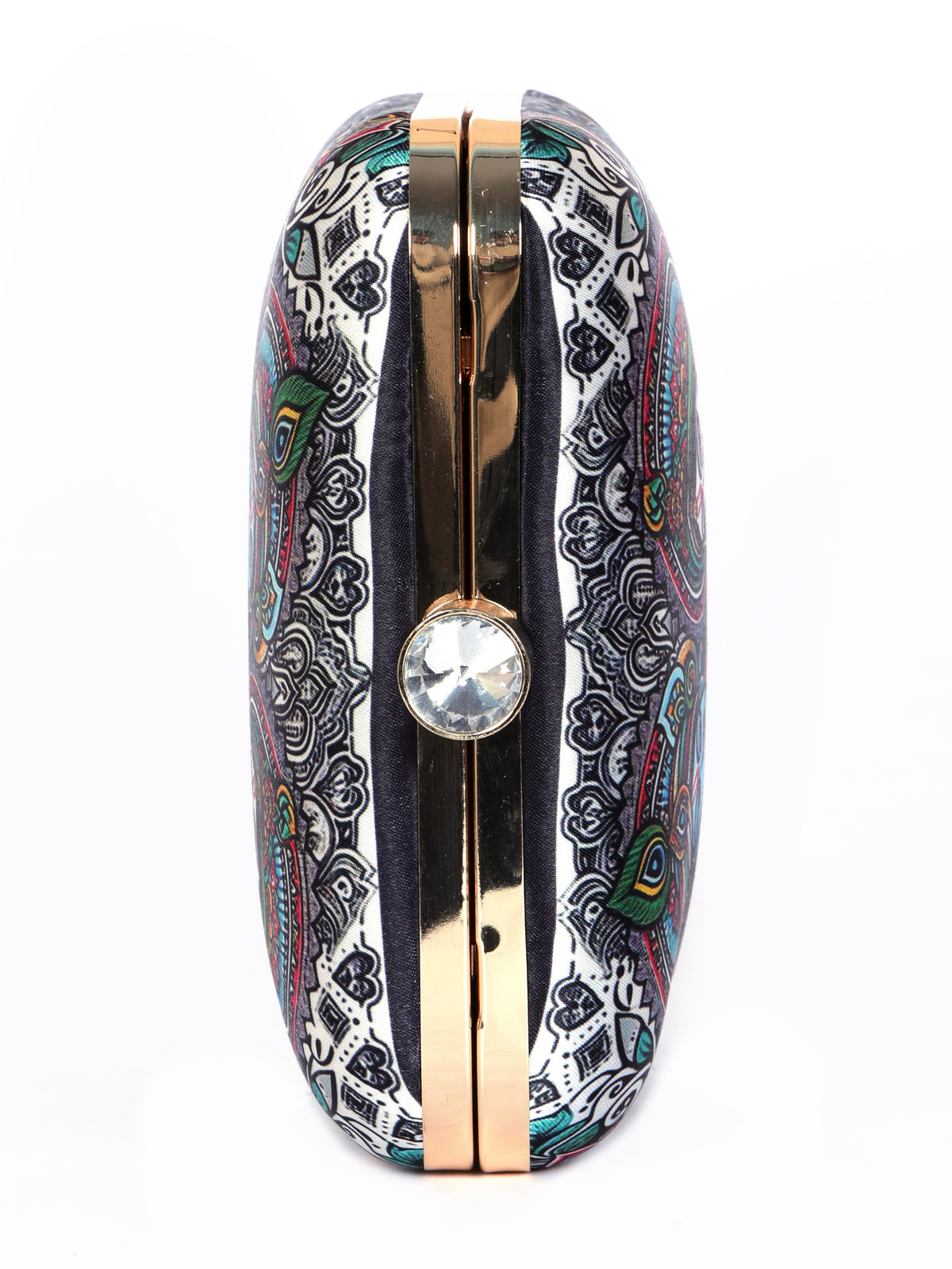 VRPS Printed Clutch | Handcrafted Ethnic Bag | SWIS-1342 | Additional Angle
