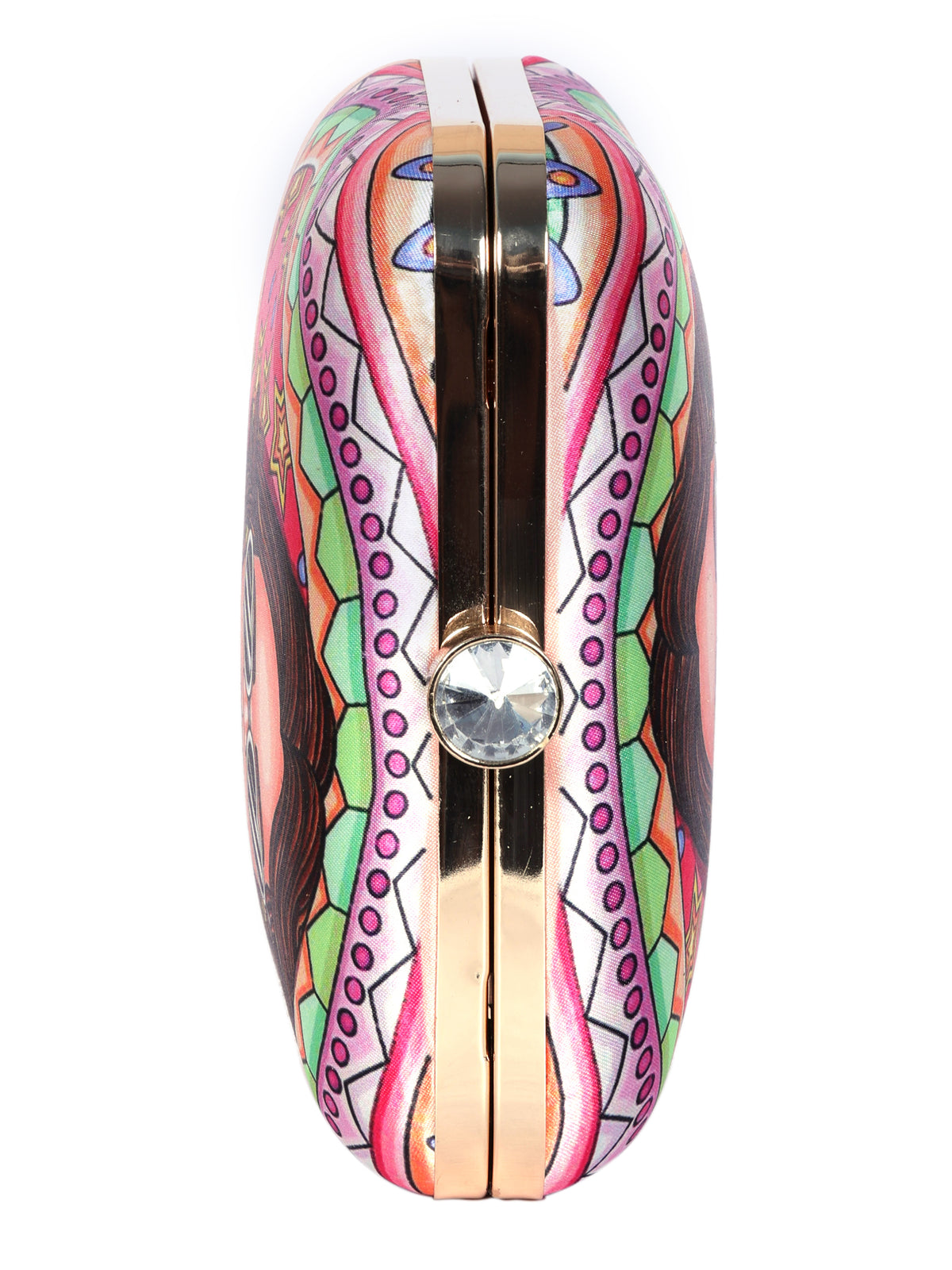 VRPS Printed Clutch | Handcrafted Ethnic Bag | SWIS-1344 | Additional Angle