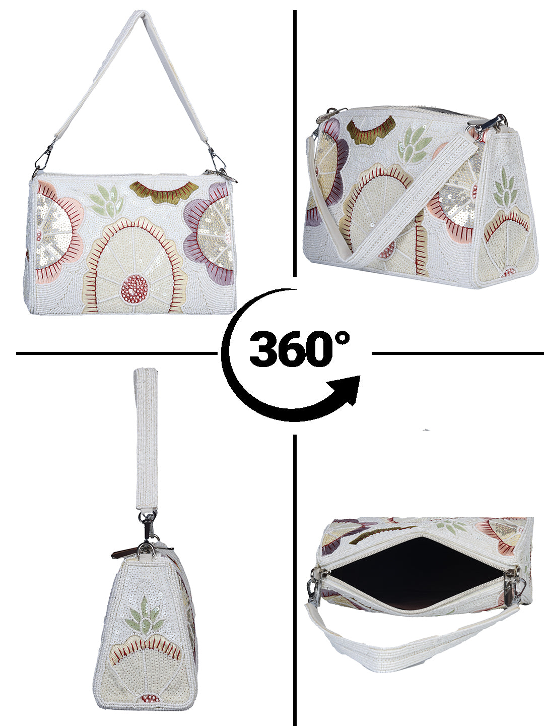VRPS Flap Bag | Handcrafted Ethnic Bag | SWIS-2616 | Additional Angle