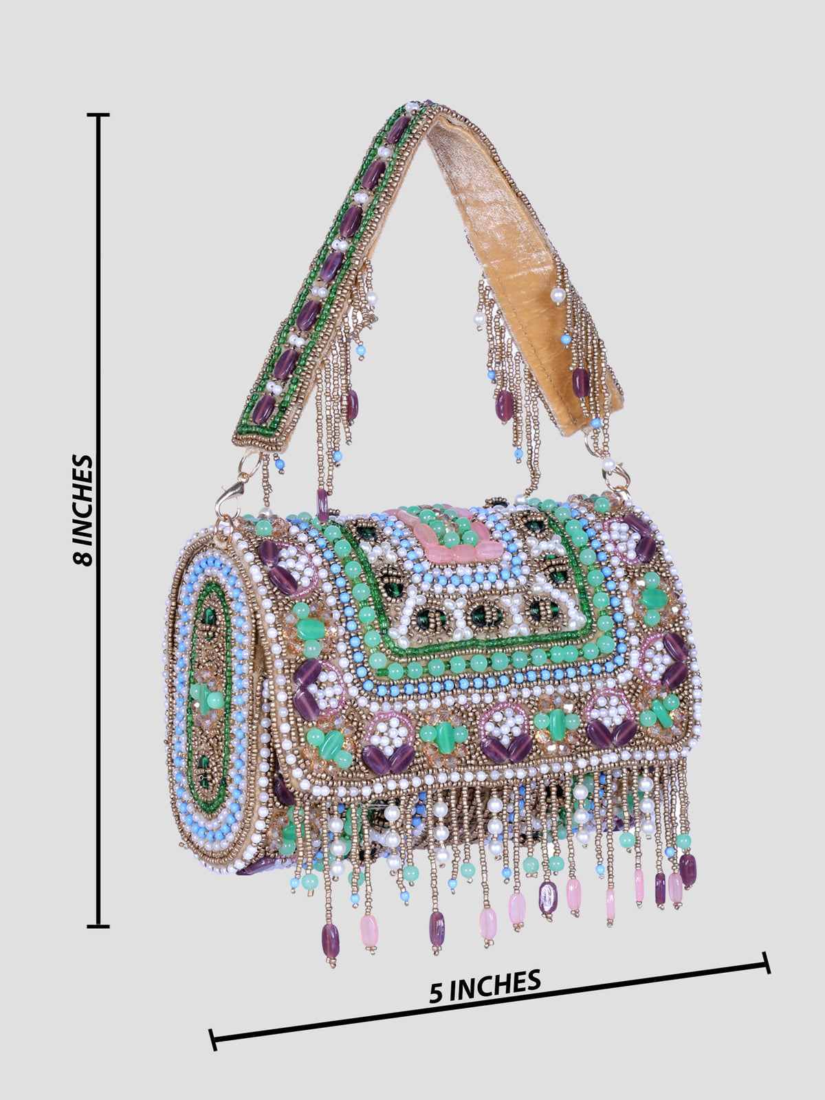 VRPS Flap Bag | Handcrafted Ethnic Bag | SWIS-1350