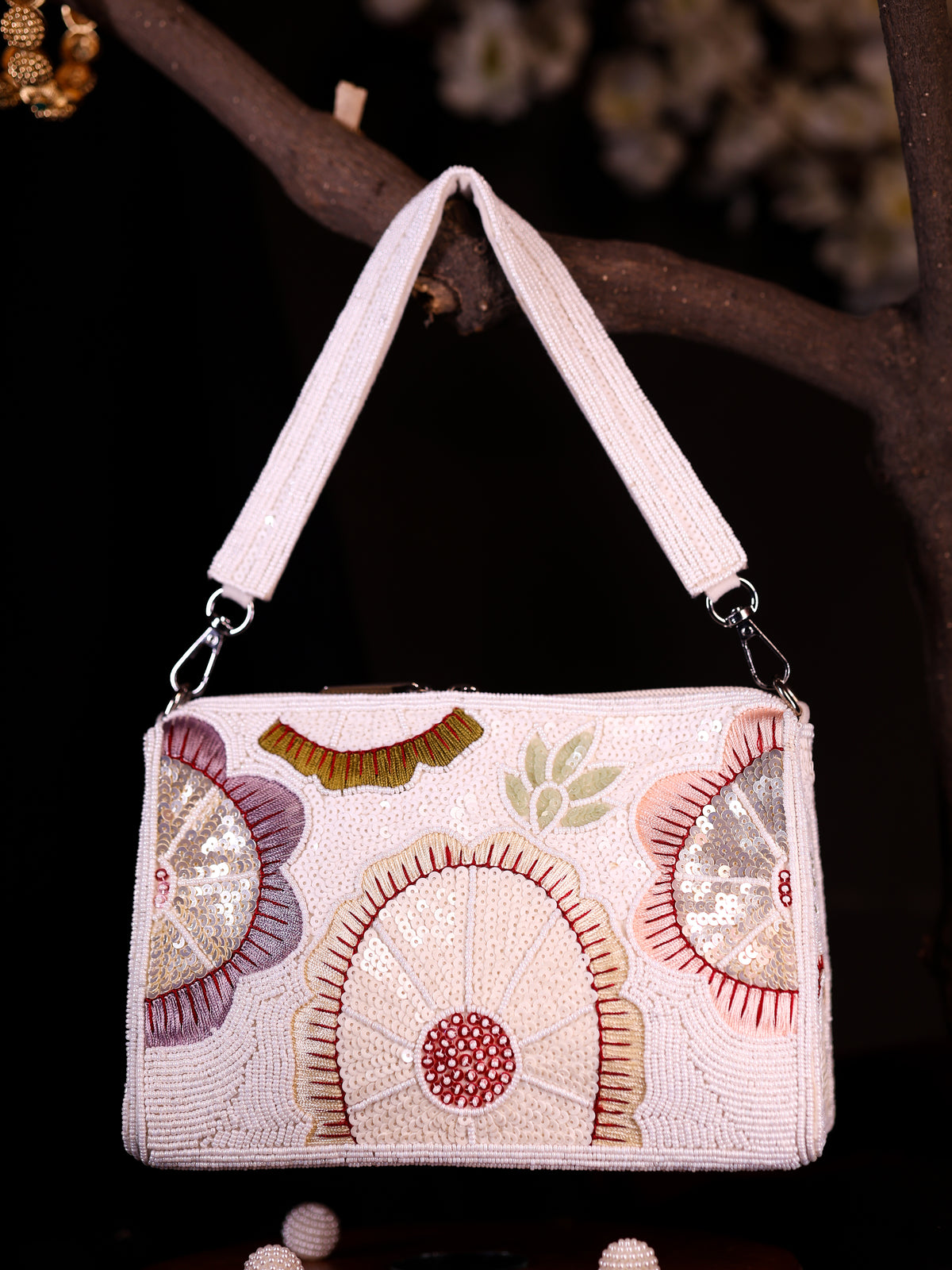 VRPS Flap Bag | Handcrafted Ethnic Bag | SWIS-2616 | Additional Angle
