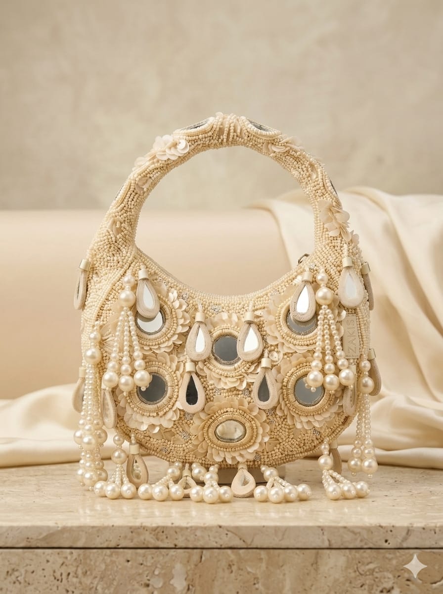 VRPS Moon Bags | Handcrafted Ethnic Bag | SWIS-4497 | Additional Angle