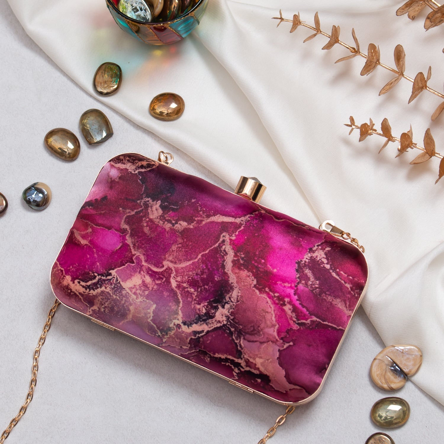 printed clutch