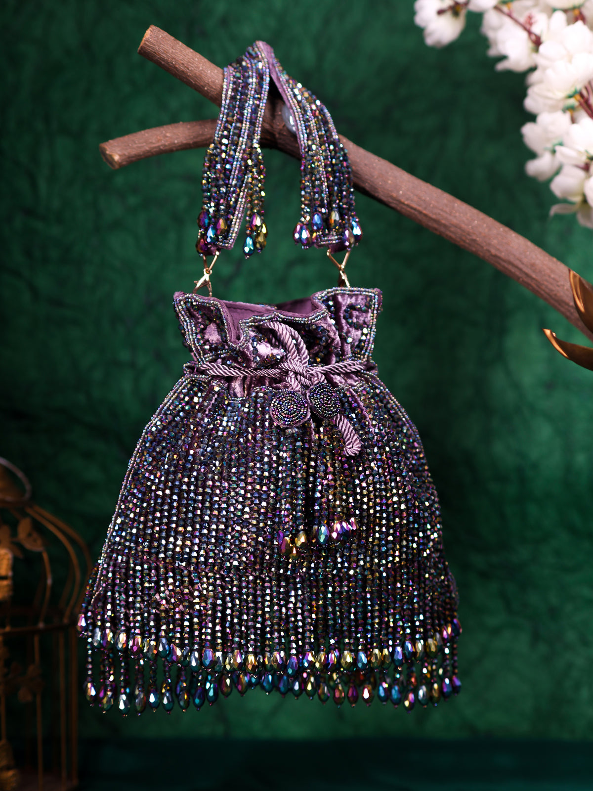 VRPS Potli Bag | Handcrafted Ethnic Bag | SWIS-2202 | Additional Angle