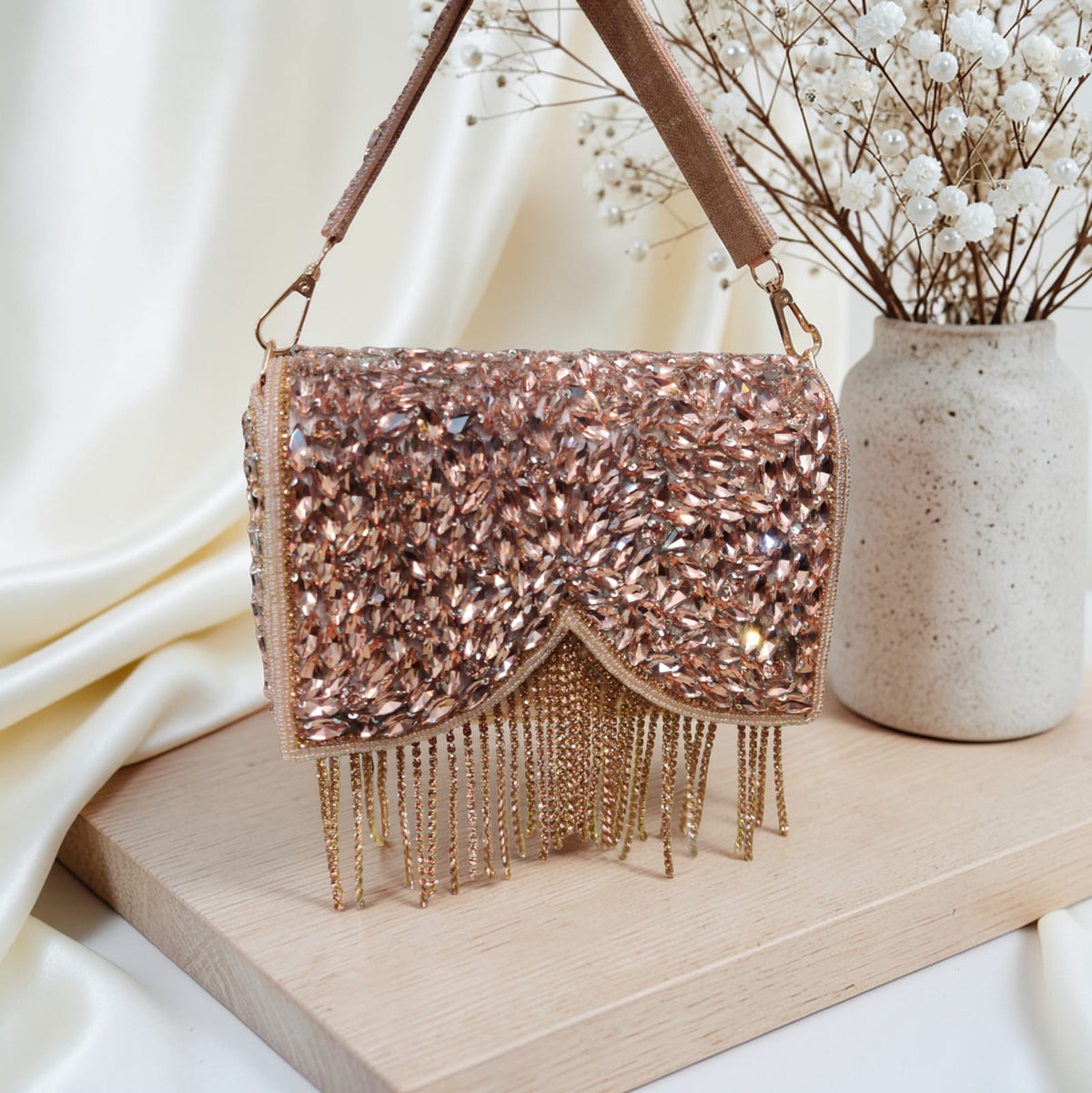 VRPS Flap Bag | Handcrafted Ethnic Bag | SWIS-4500 | Additional Angle