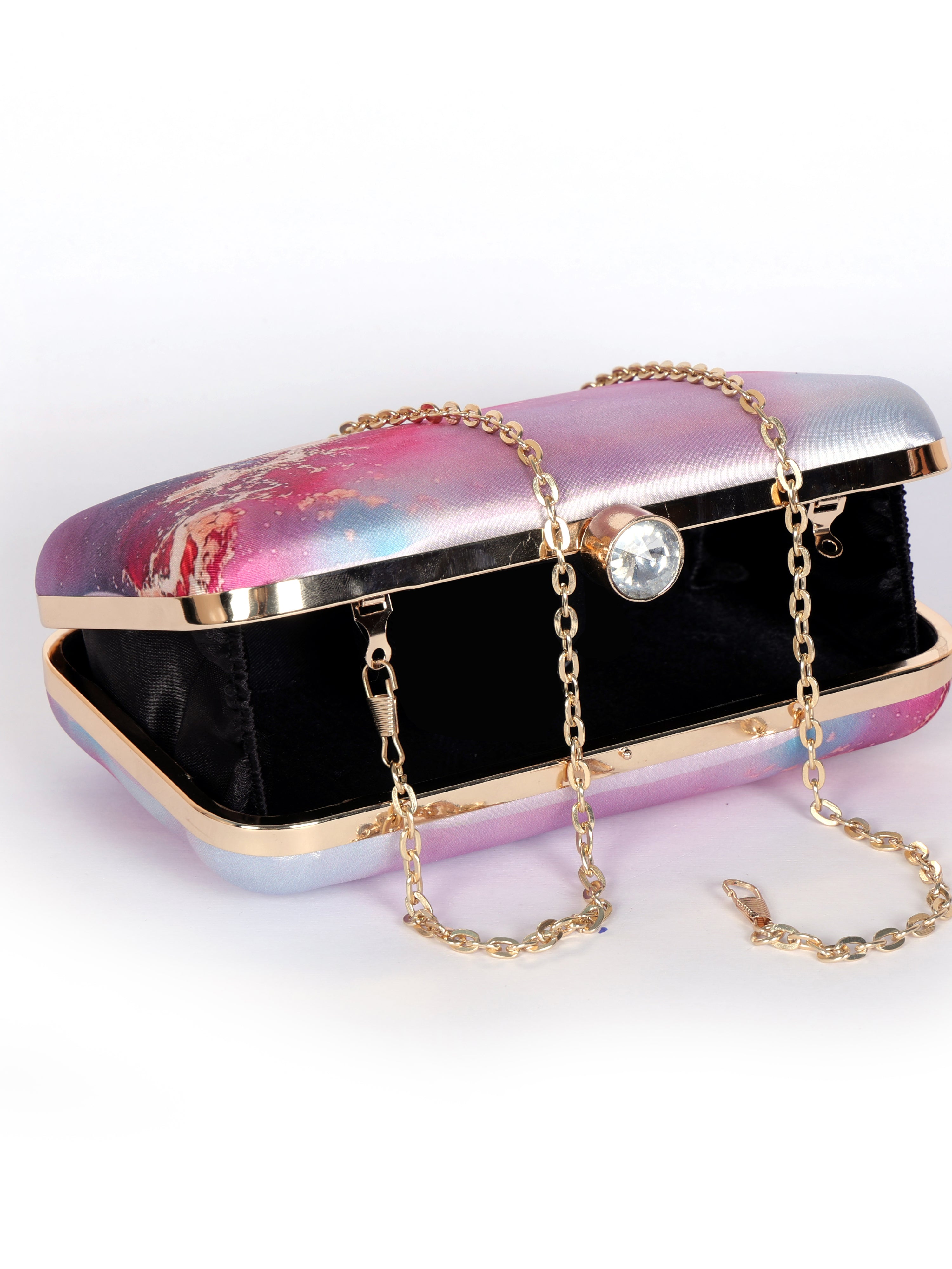 VRPS Printed Clutch | Handcrafted Ethnic Bag | SWIS-1323 | Additional Angle