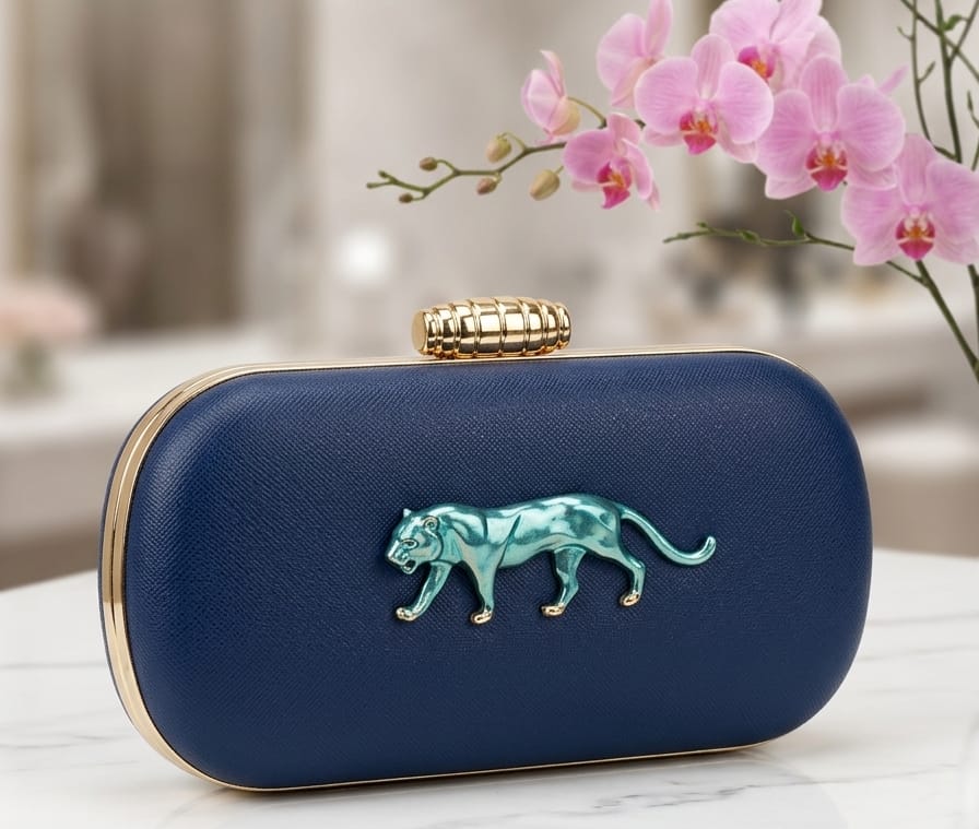 VRPS Classic Clutch | Handcrafted Ethnic Bag | SWIS-4553 | Additional Angle