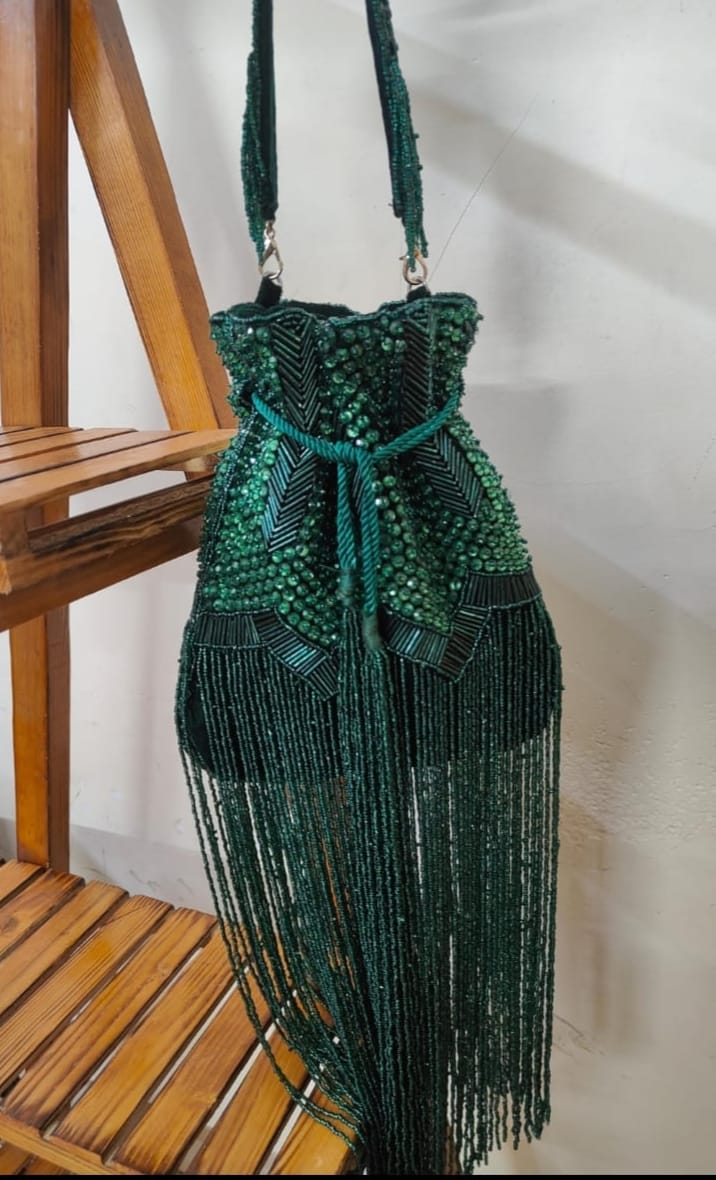 Heavy Long tessle Potli