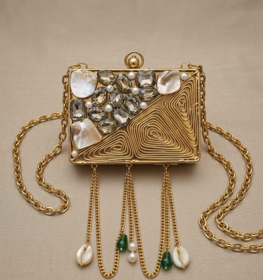 VRPS Mini Clutch | Handcrafted | SWIS-4624