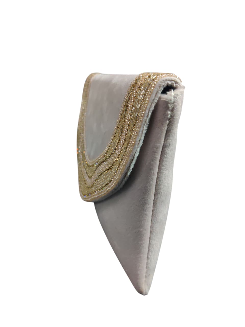 Light Mauve Flap Bag