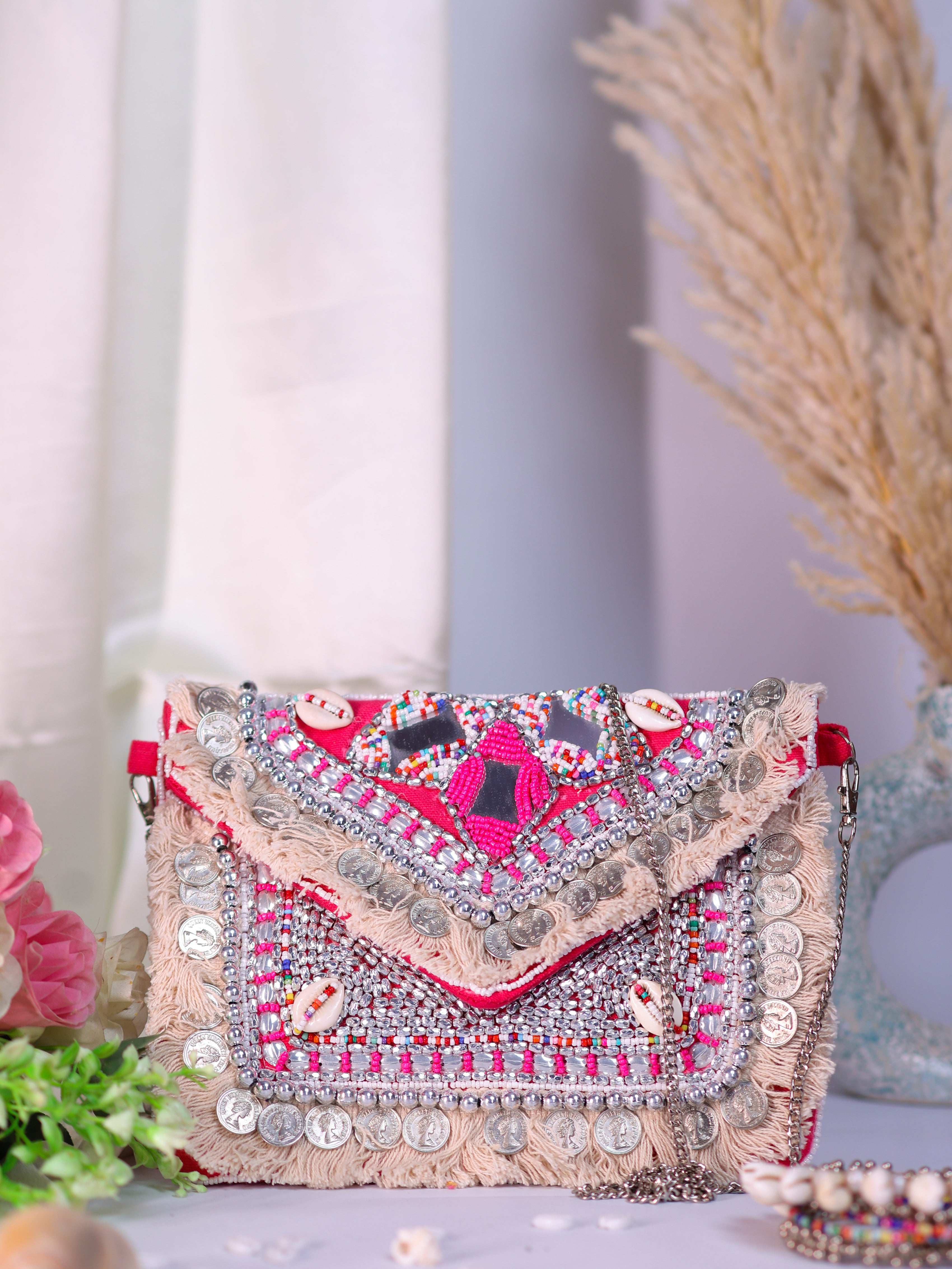 VRPS Banjara Boho Bag | Handcrafted Ethnic Bag | SWIS-1733 | Additional Angle