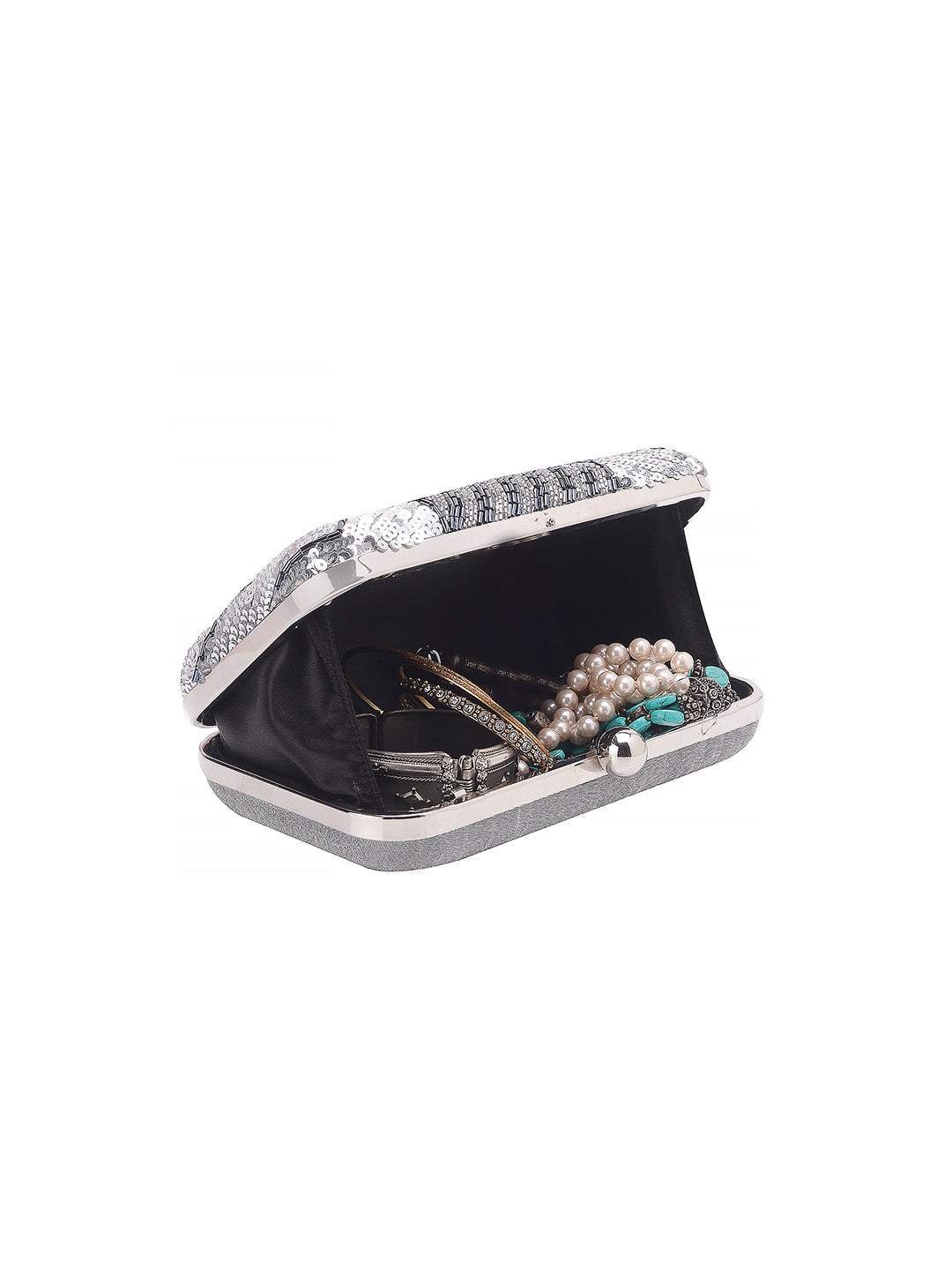 VRPS Embroidered Clutch | Handcrafted Ethnic Bag | SWIS-494 | Additional Angle