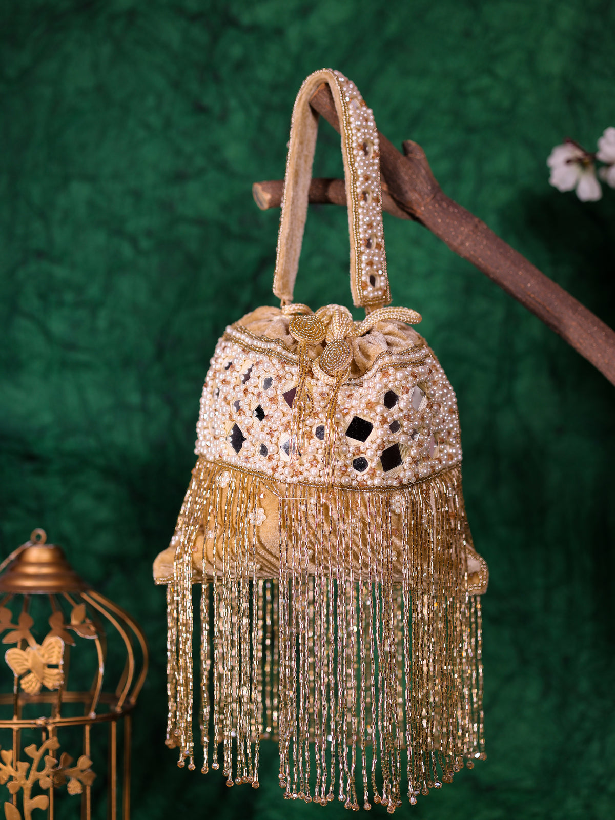 VRPS Potli Bag | Handcrafted Ethnic Bag | SWIS-2268 | Additional Angle