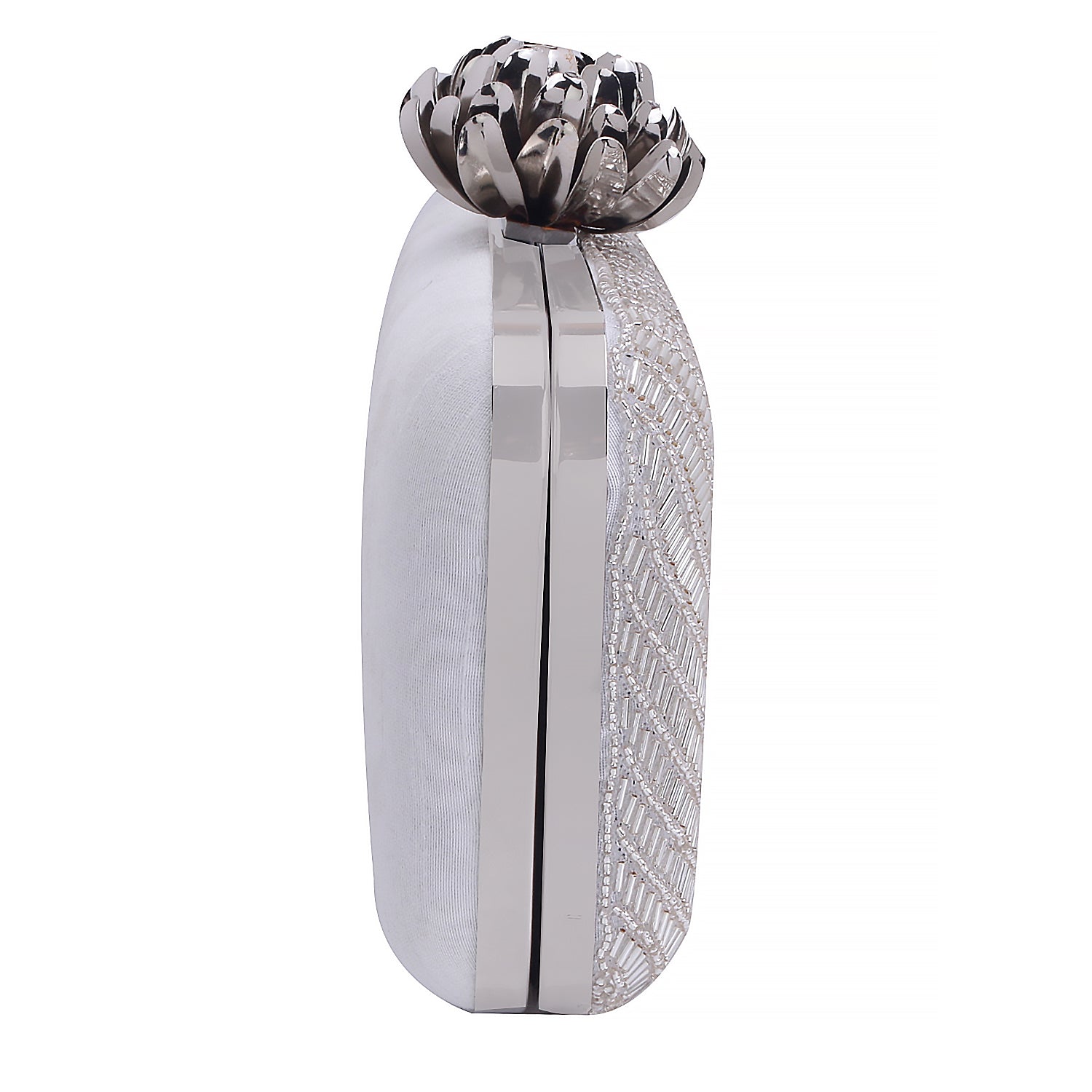 silver clutch